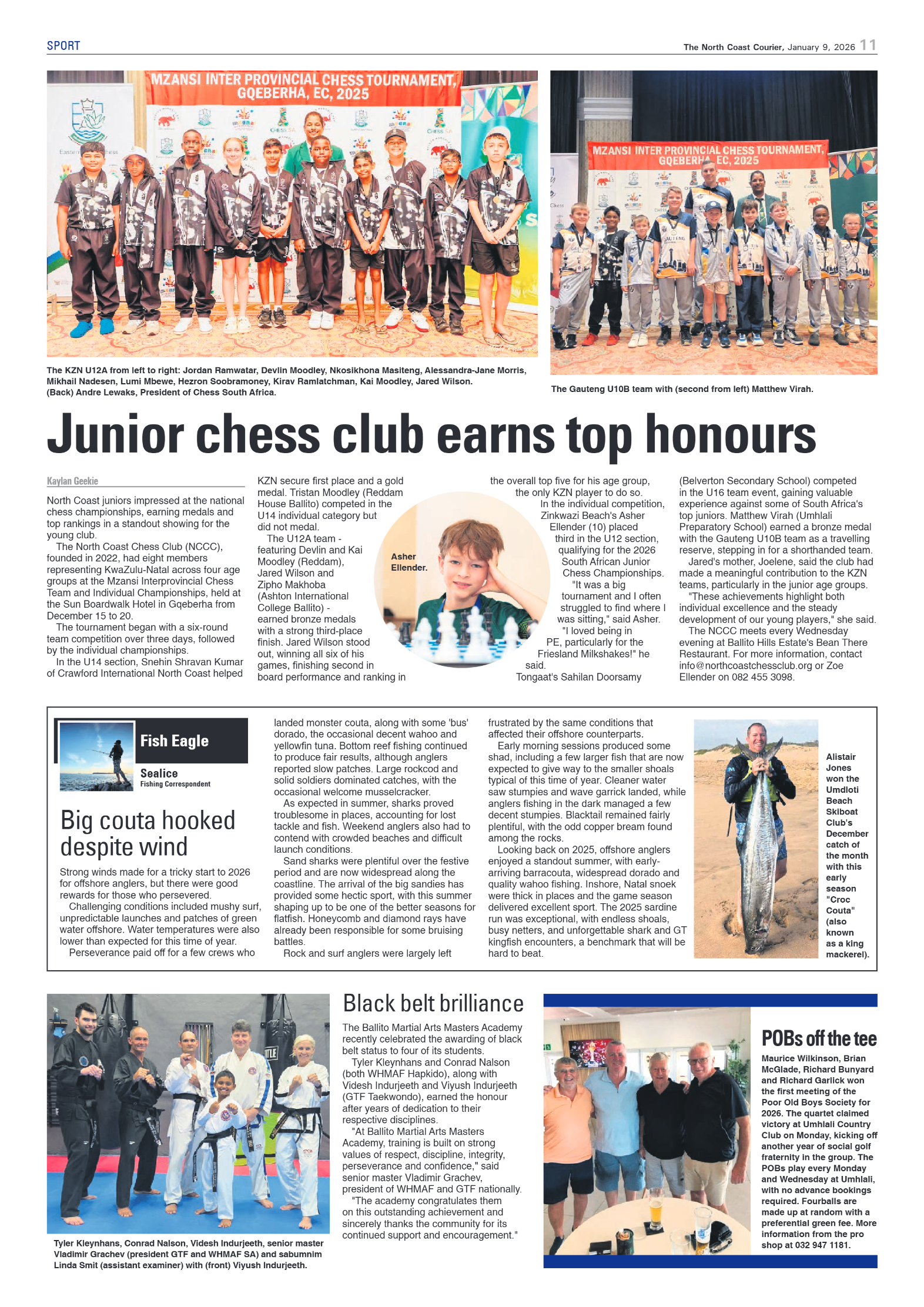 The North Coast Courier – 09 January 2025 page 11