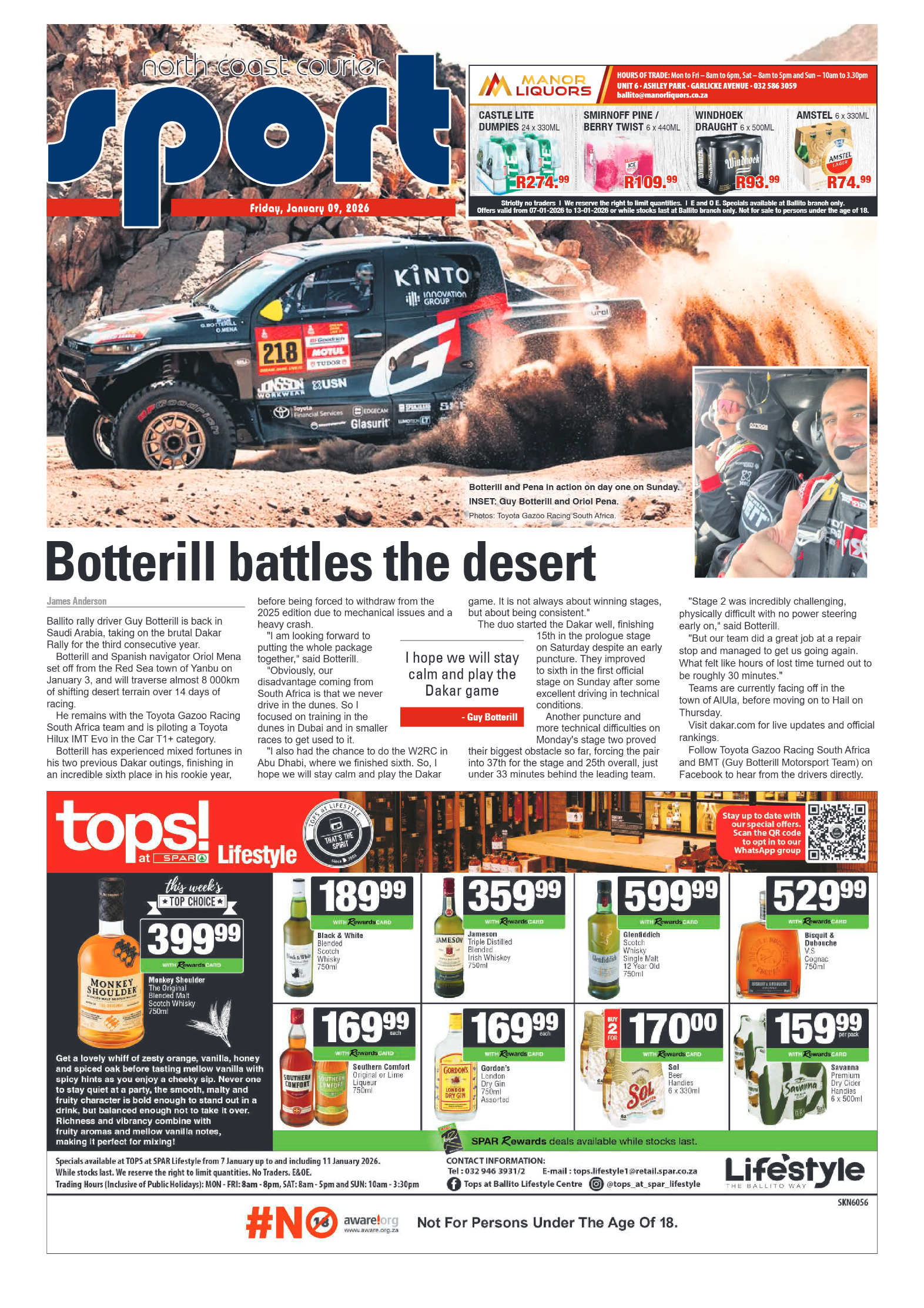 The North Coast Courier – 09 January 2025 page 12