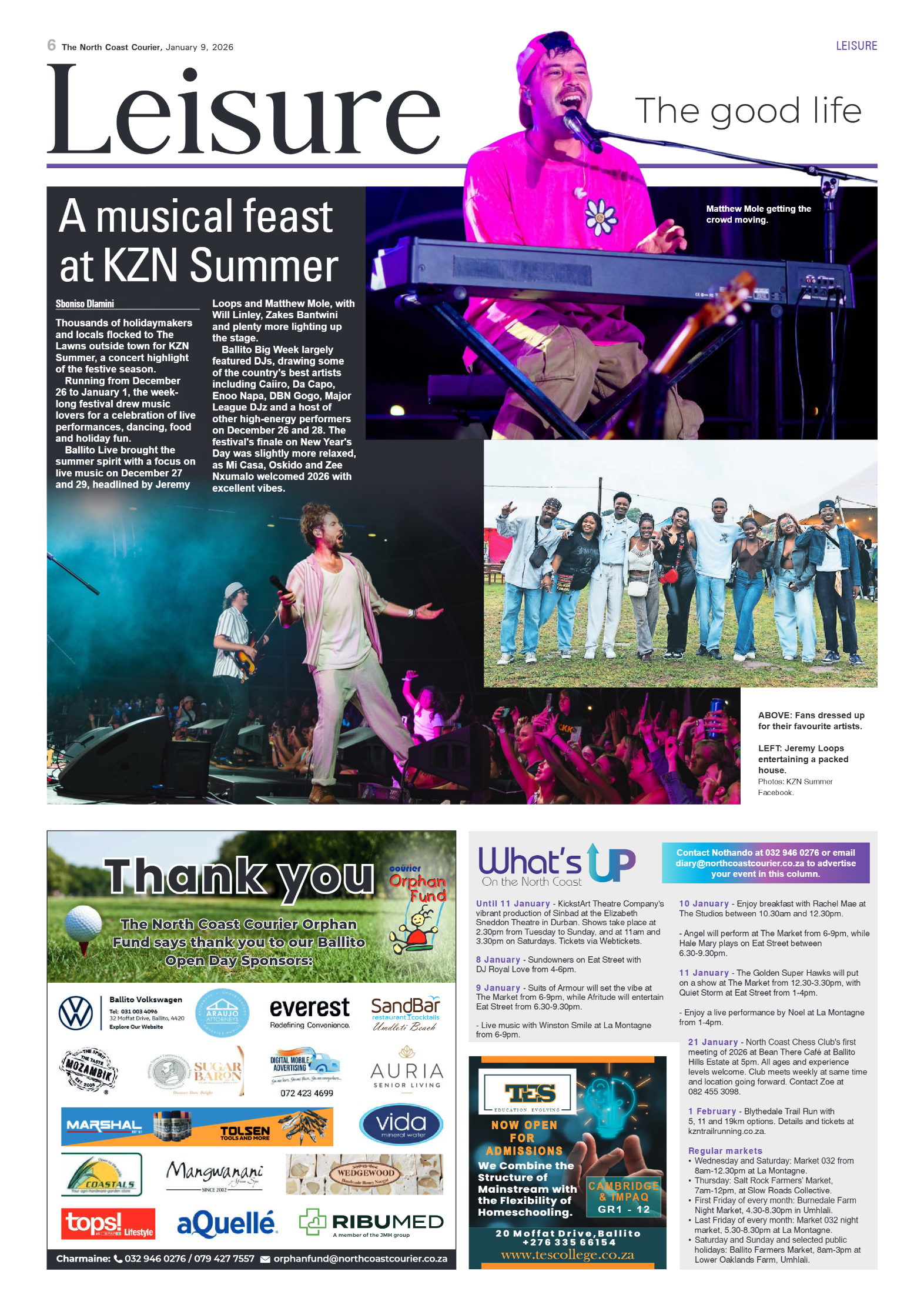 The North Coast Courier – 09 January 2025 page 6