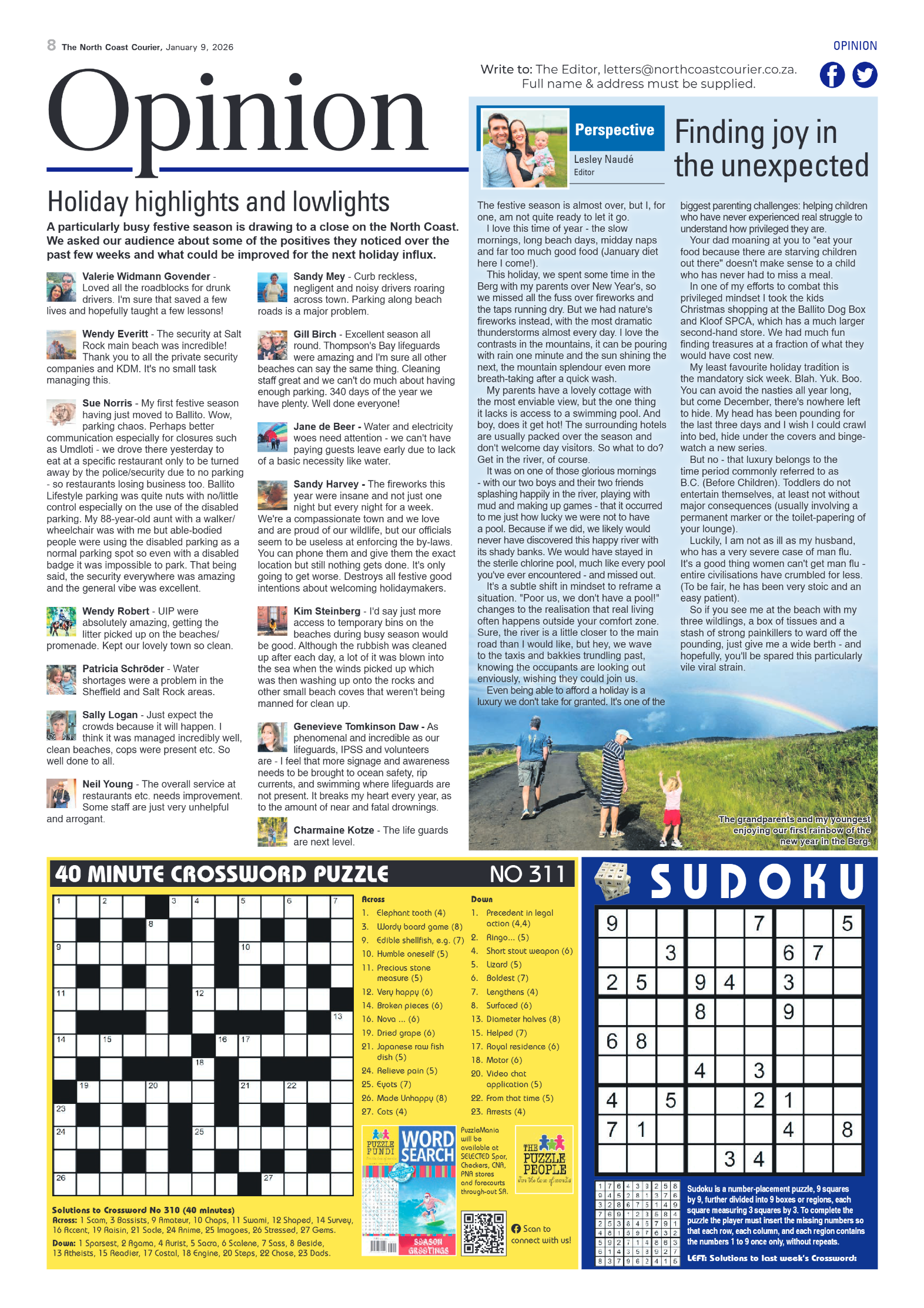 The North Coast Courier – 09 January 2025 page 8