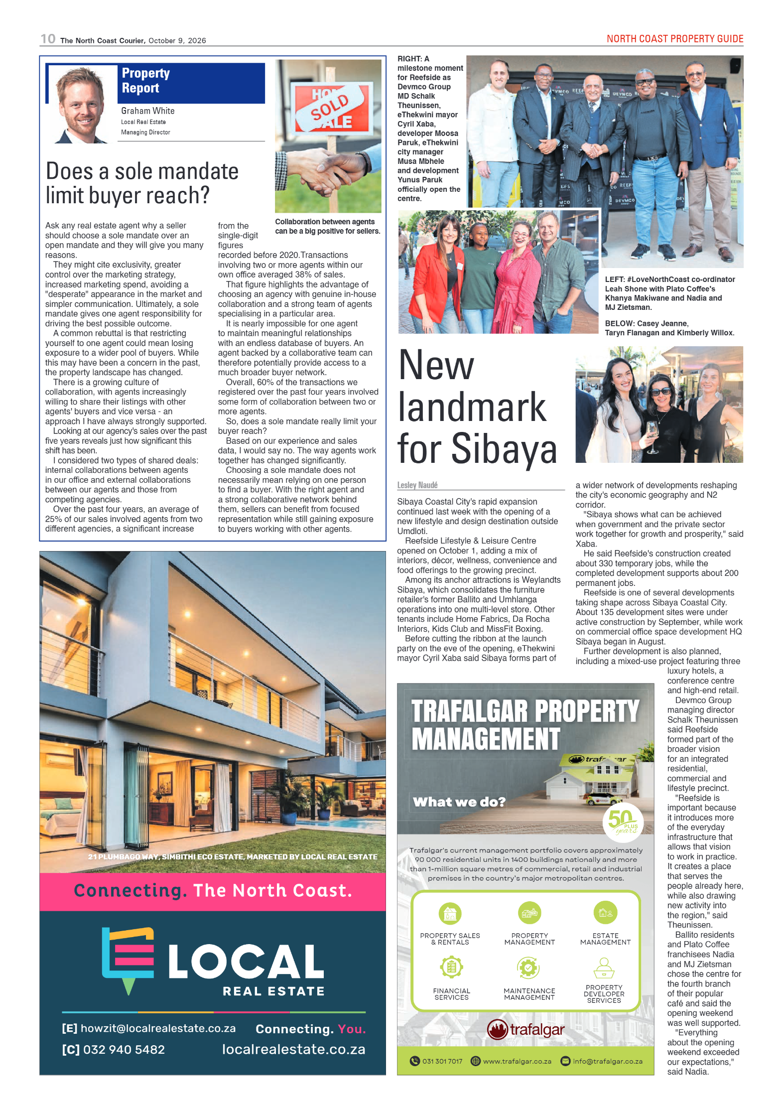 The North Coast Courier – 09 October 2026 page 10