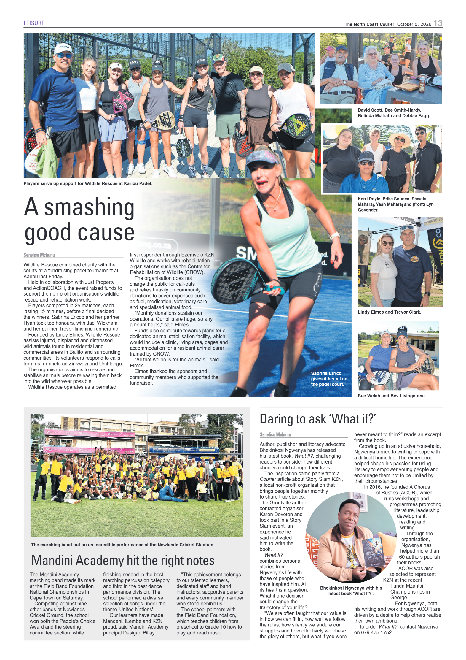 The North Coast Courier – 09 October 2026 page 13