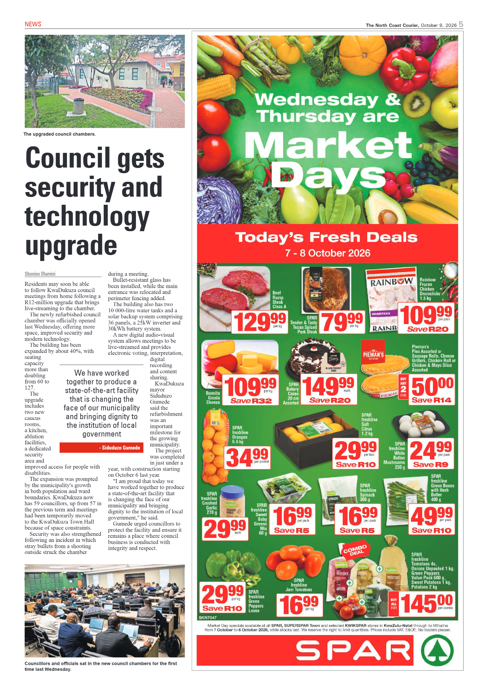 The North Coast Courier – 09 October 2026 page 5