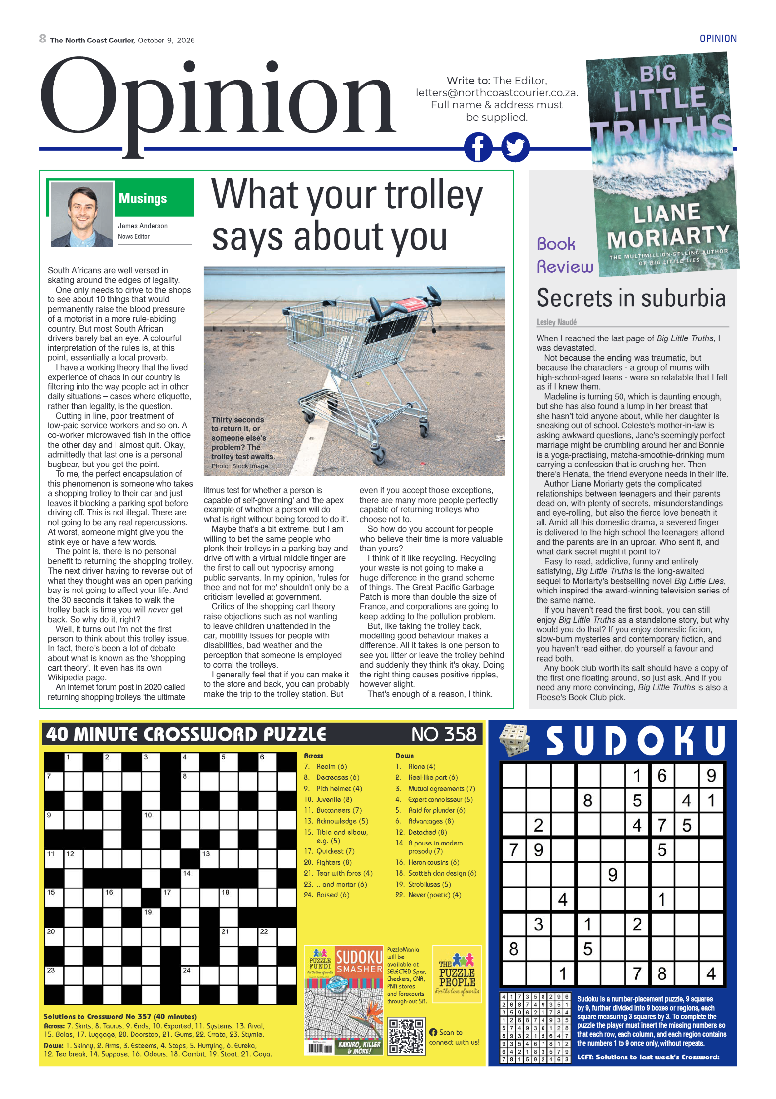 The North Coast Courier – 09 October 2026 page 8
