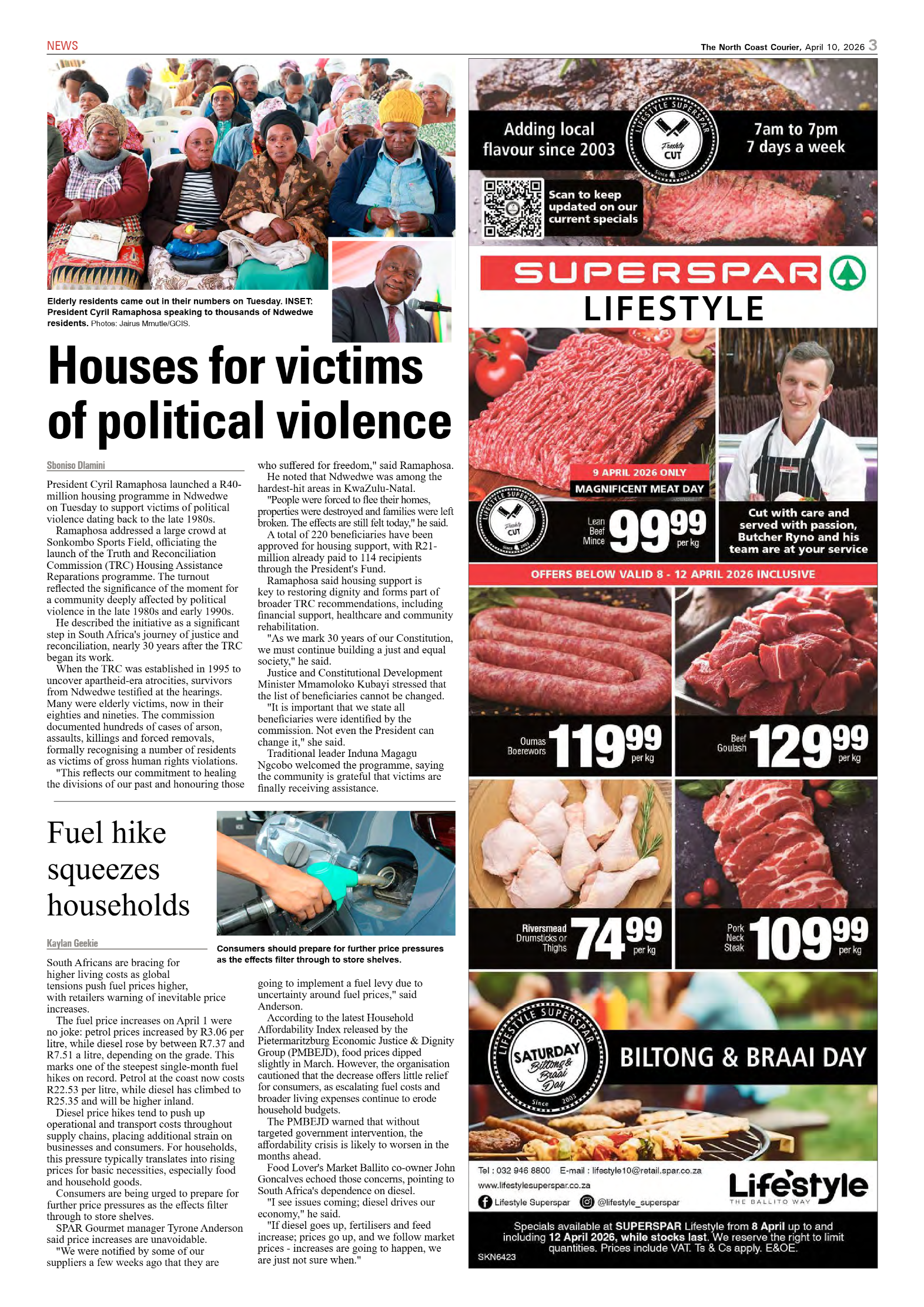 The North Coast Courier – 10 April 2026 page 3