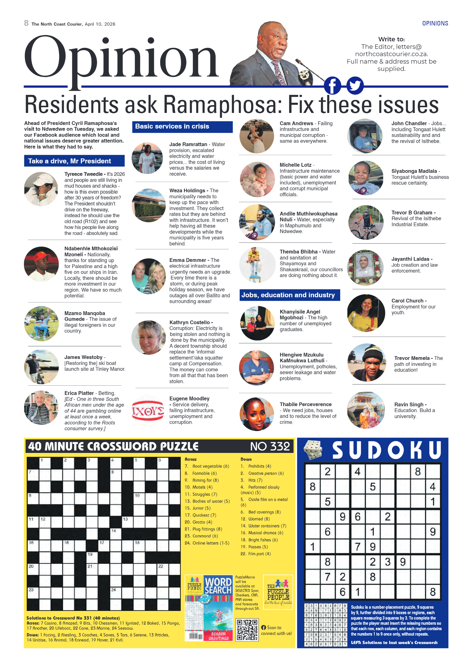 The North Coast Courier – 10 April 2026 page 8