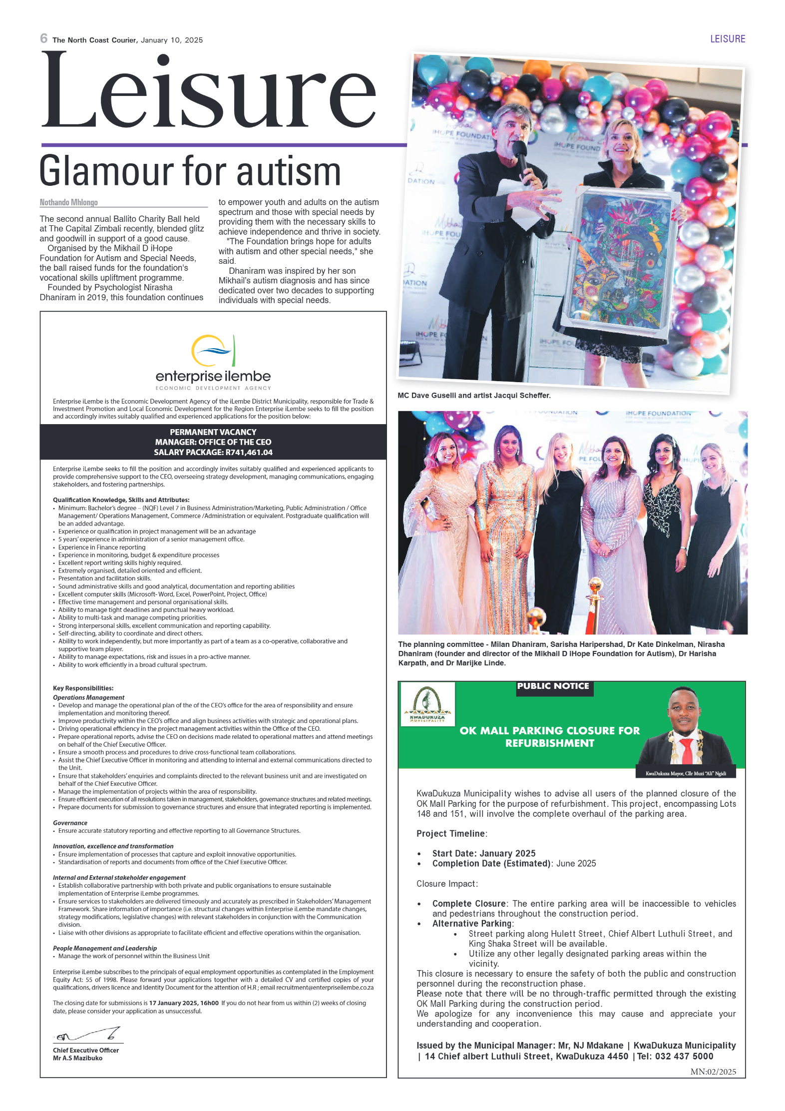 The North Coast Courier – 10 January 2025 page 6