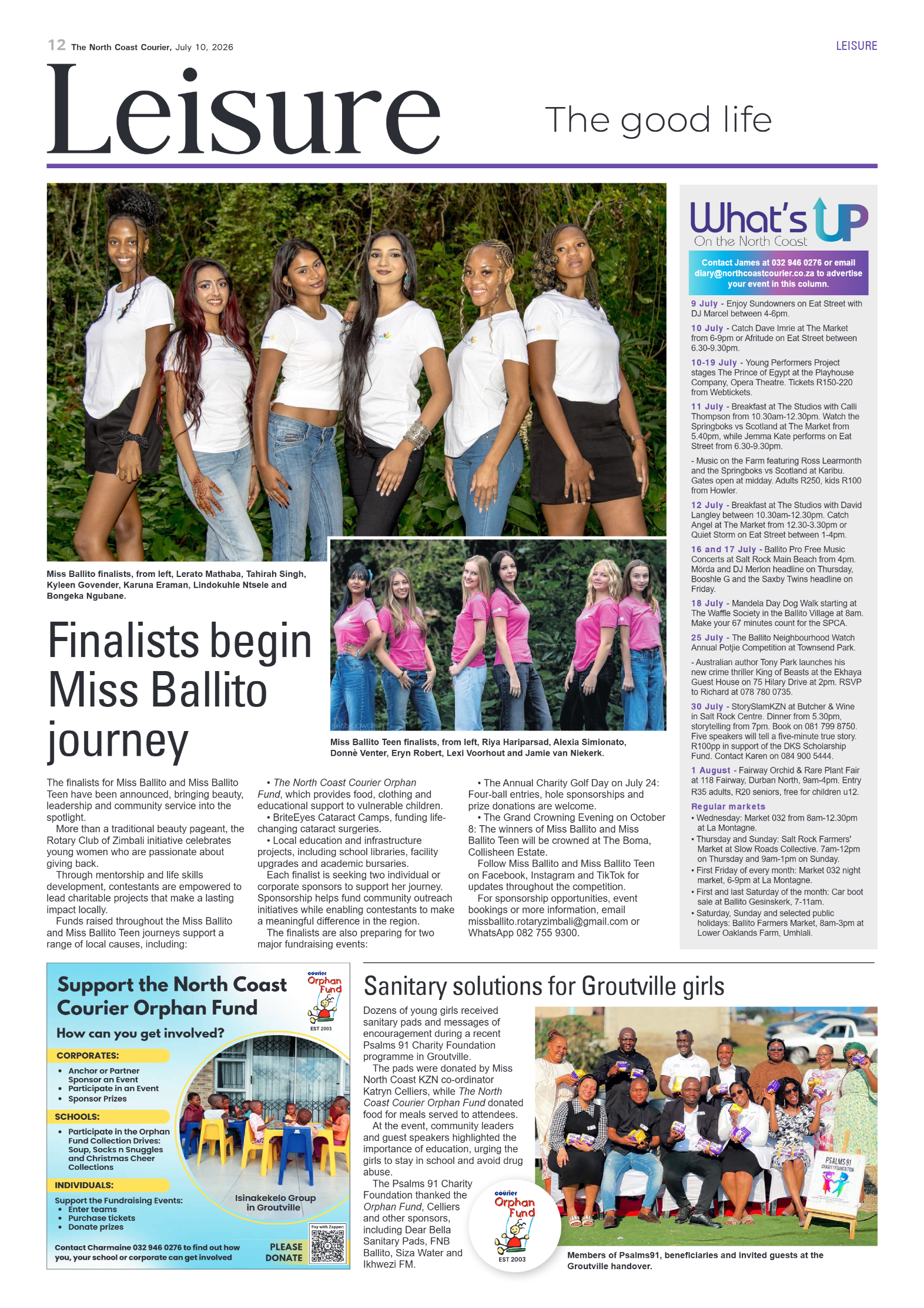 The North Coast Courier – 10 July 2026 page 12