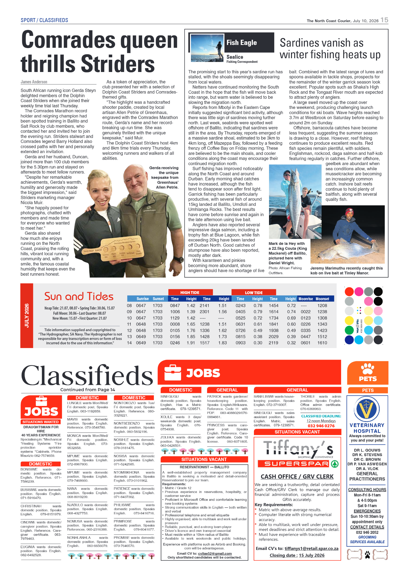The North Coast Courier – 10 July 2026 page 15