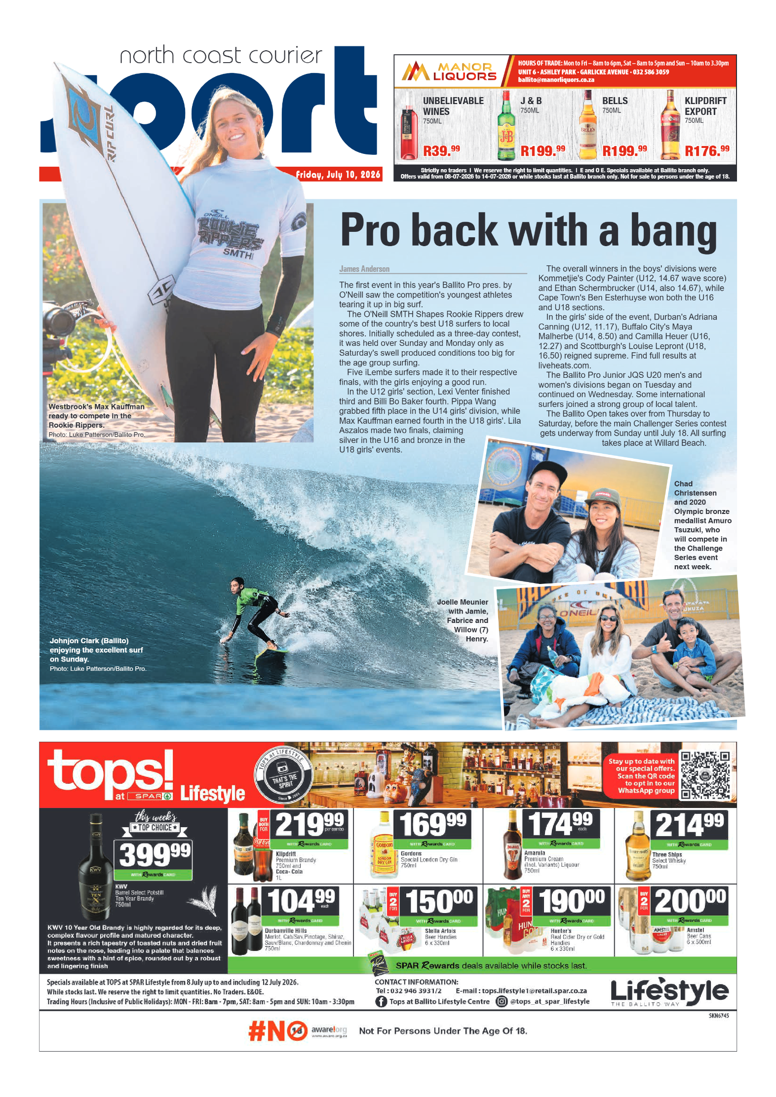 The North Coast Courier – 10 July 2026 page 16