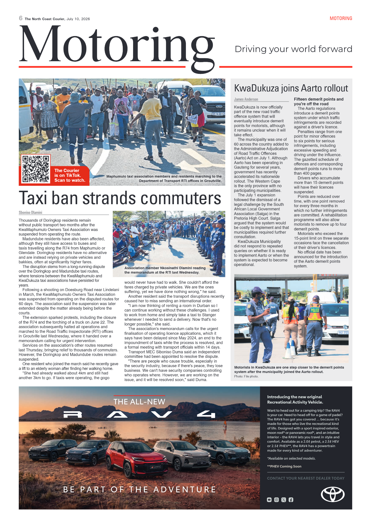 The North Coast Courier – 10 July 2026 page 6