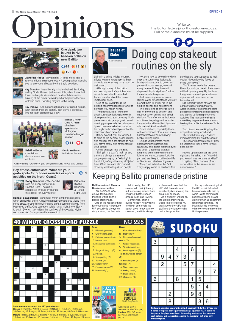 The North Coast Courier – 10 May 2024 page 8