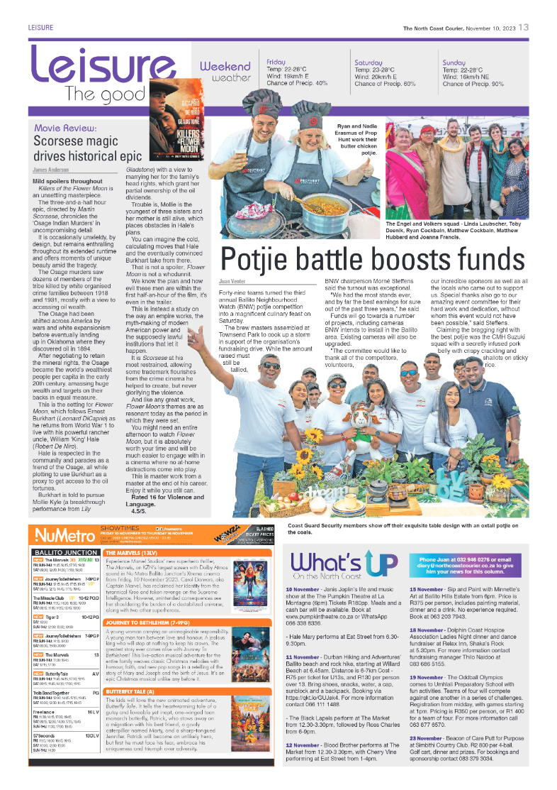 The North Coast Courier 10 November 2023 page 13
