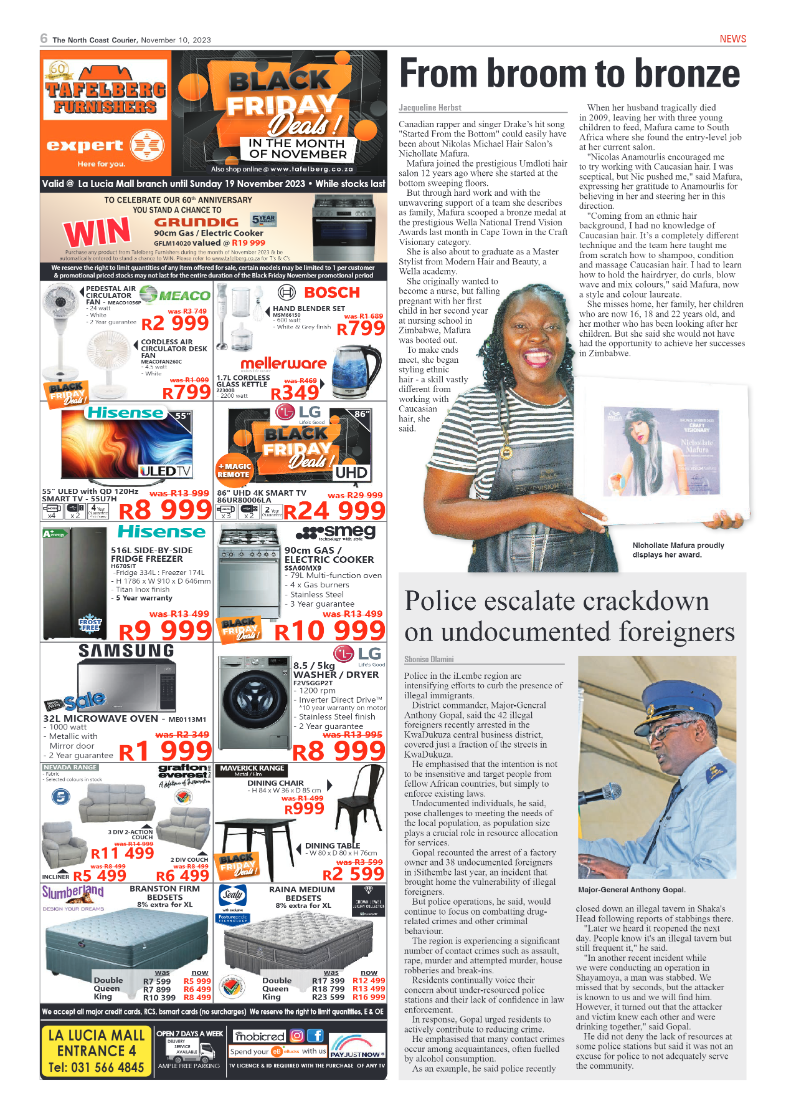 The North Coast Courier 10 November 2023 page 6