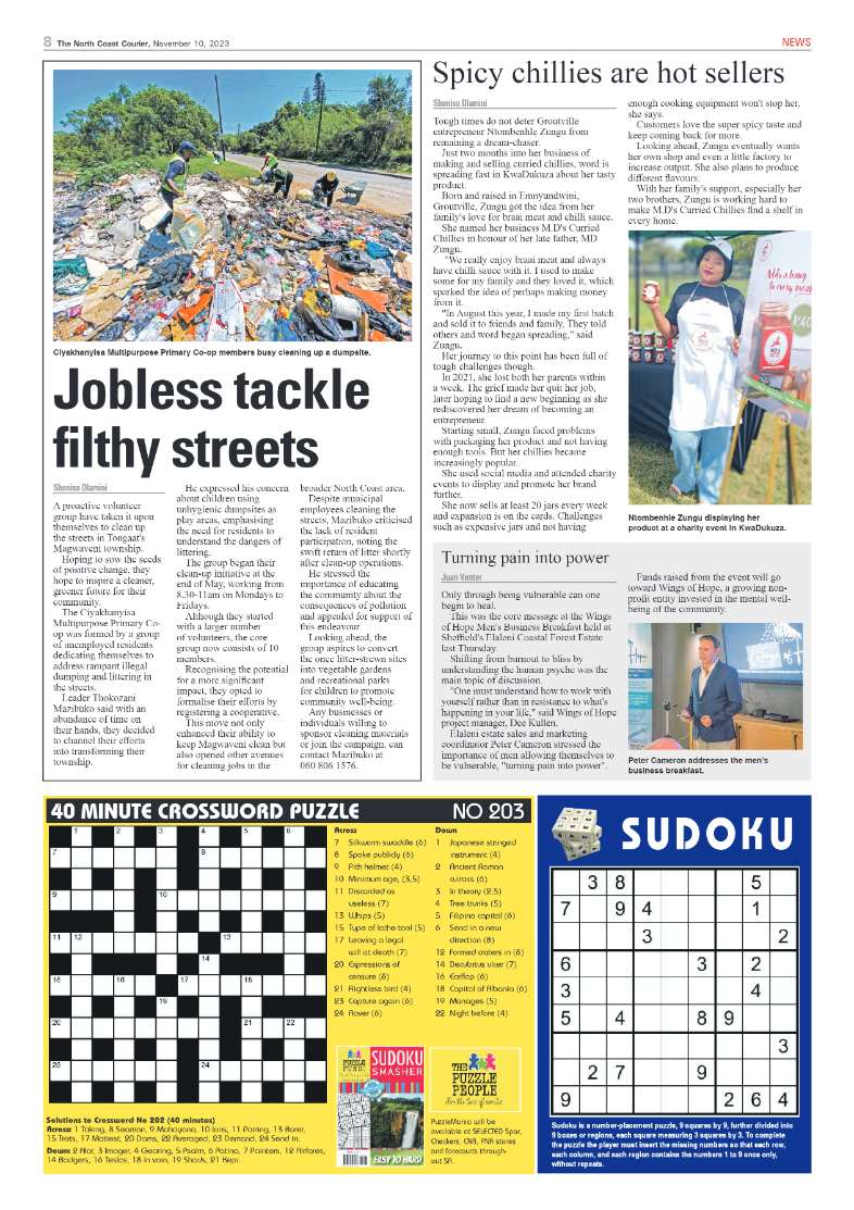 The North Coast Courier 10 November 2023 page 8
