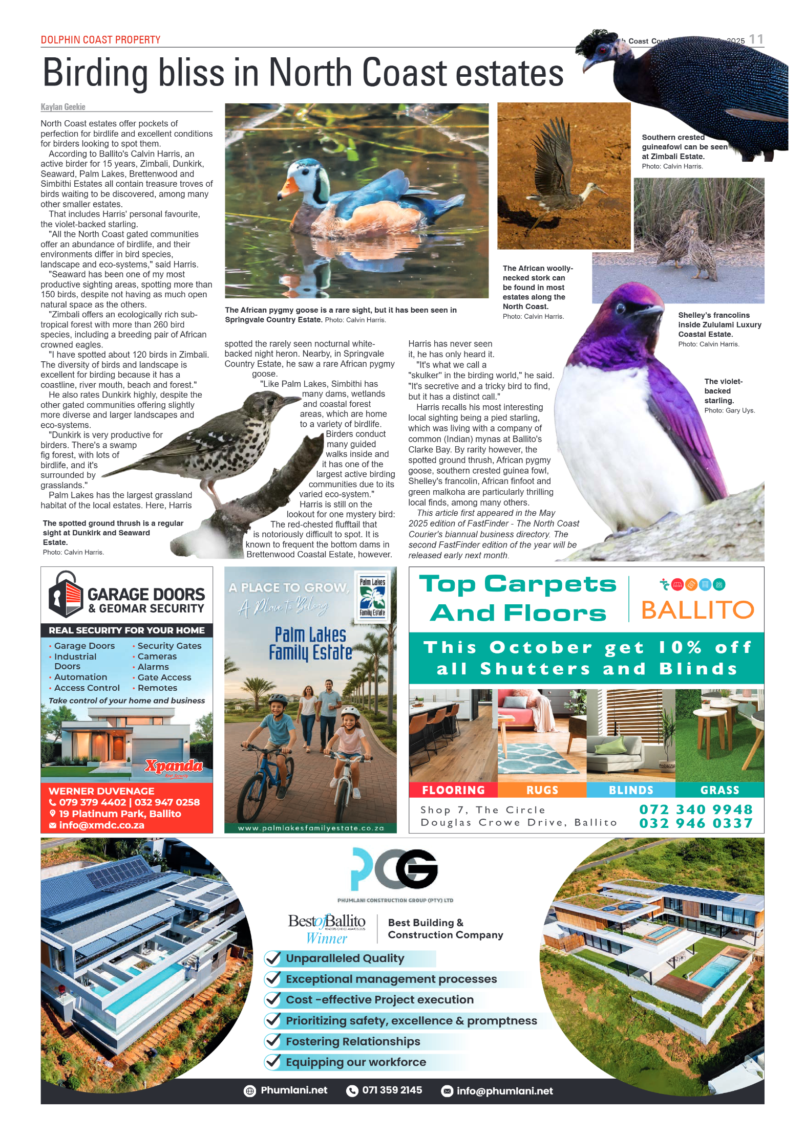 The North Coast Courier – 10 October 2025 page 11