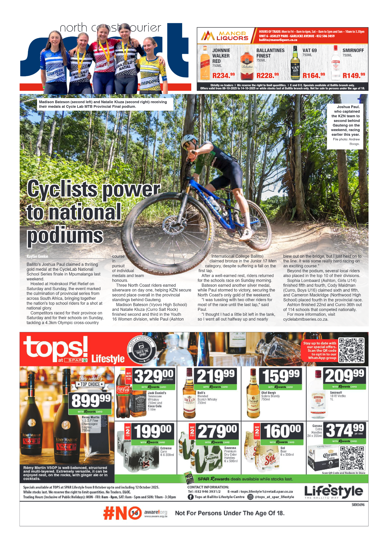 The North Coast Courier – 10 October 2025 page 16