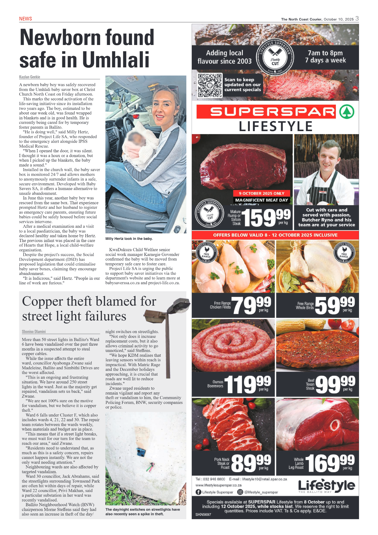 The North Coast Courier – 10 October 2025 page 3