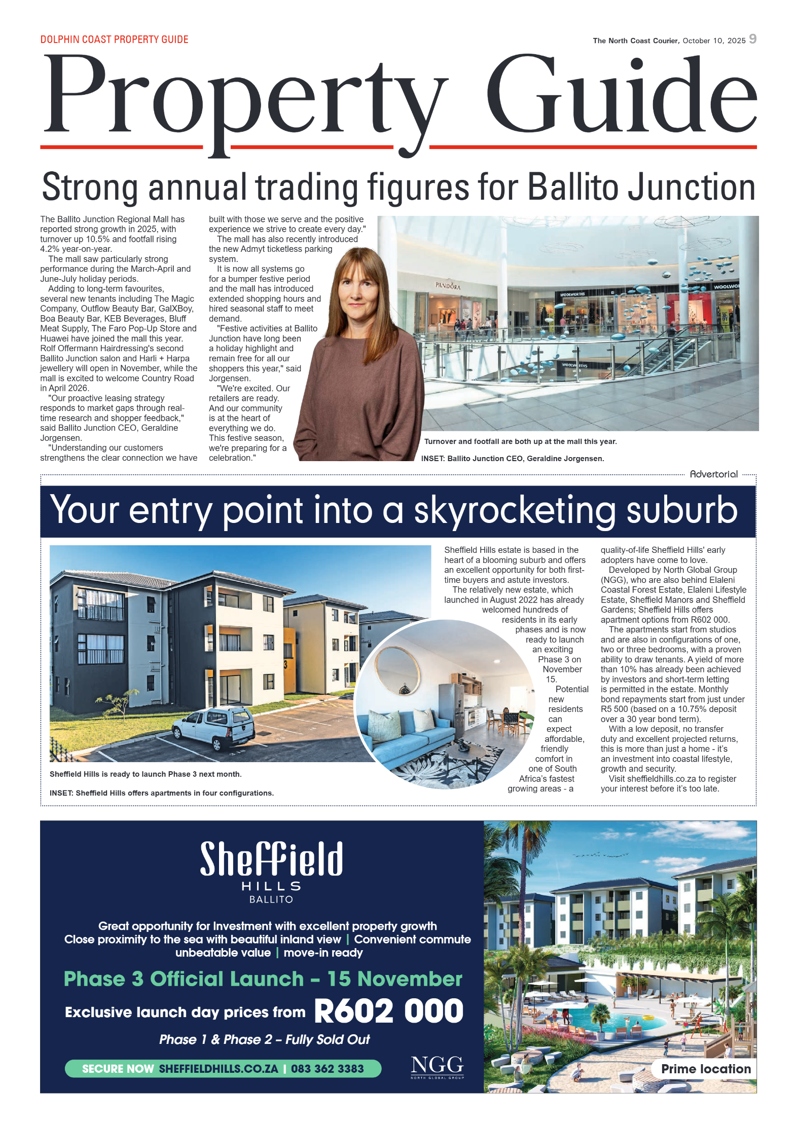 The North Coast Courier – 10 October 2025 page 9