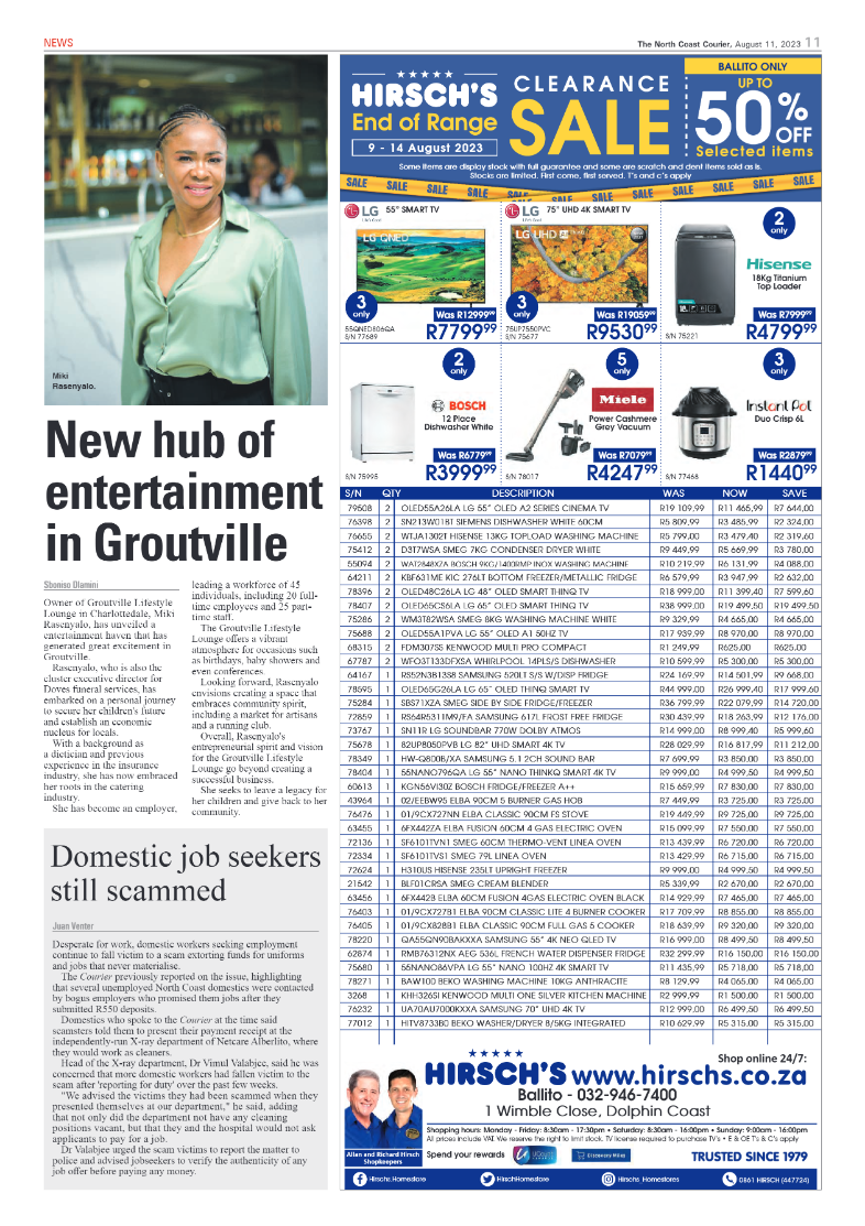 The North Coast Courier 11 August 2023 page 11
