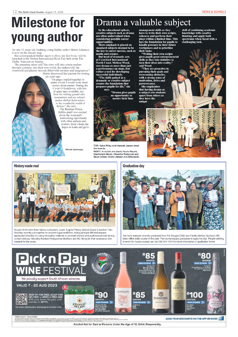 The North Coast Courier 11 August 2023 page 12