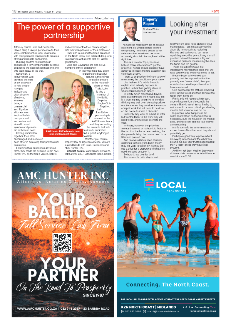 The North Coast Courier 11 August 2023 page 18