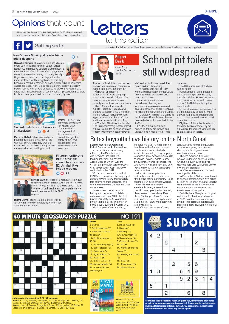 The North Coast Courier 11 August 2023 page 8
