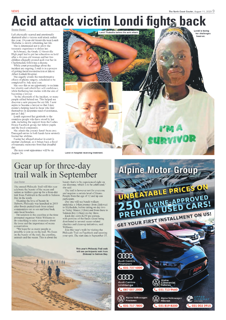 The North Coast Courier 11 August 2023 page 9