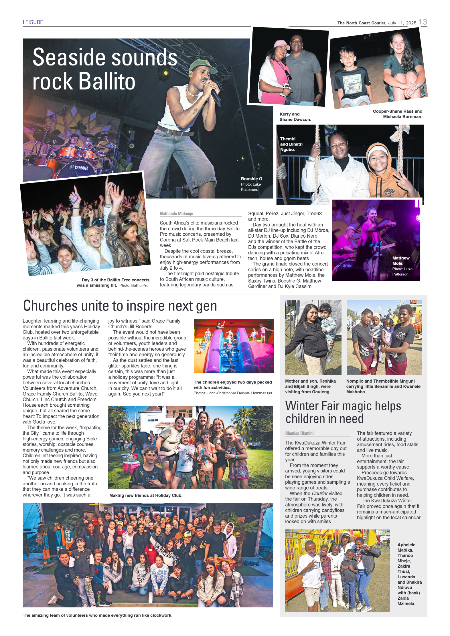 The North Coast Courier – 11 July 2025 page 13