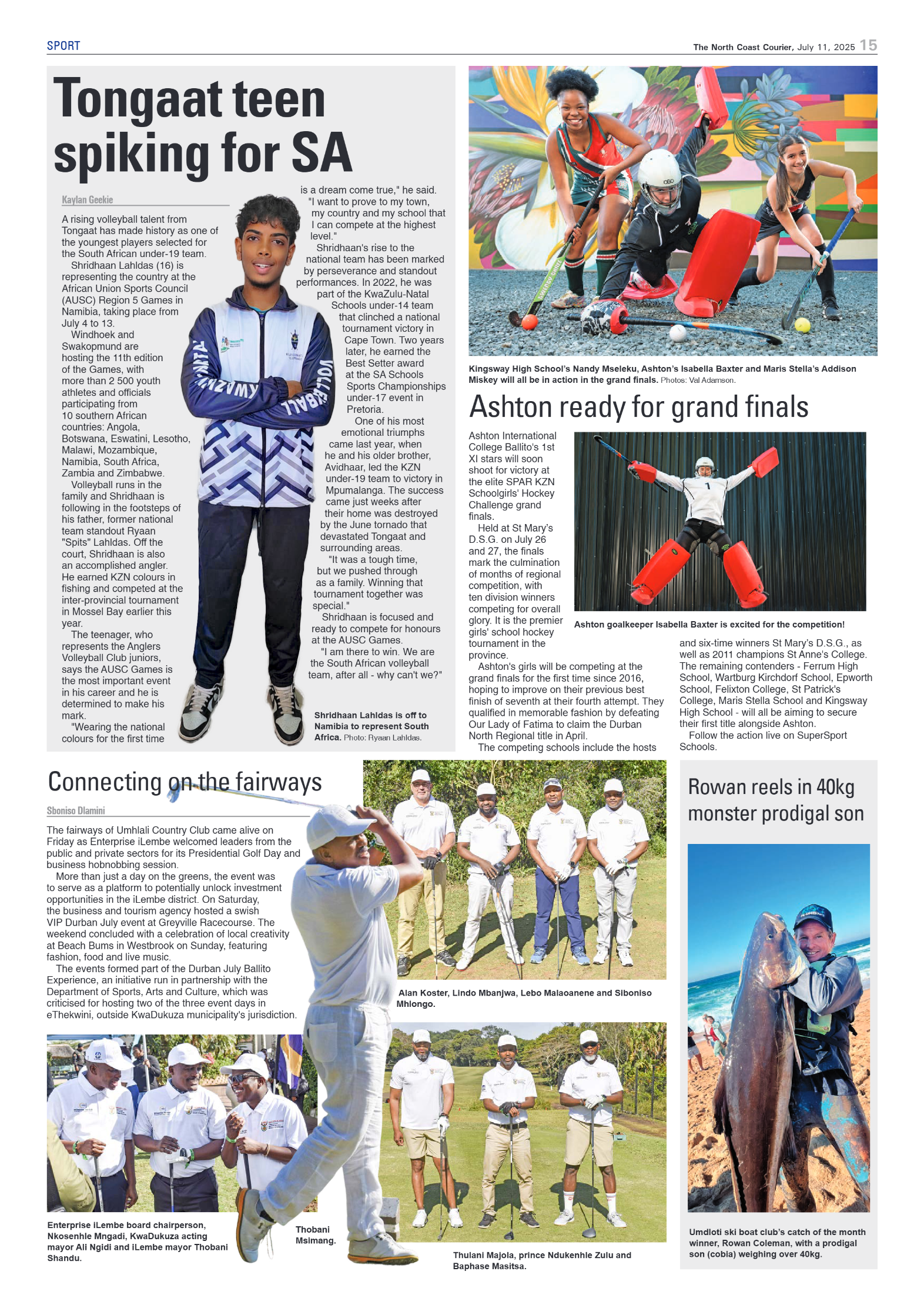 The North Coast Courier – 11 July 2025 page 15