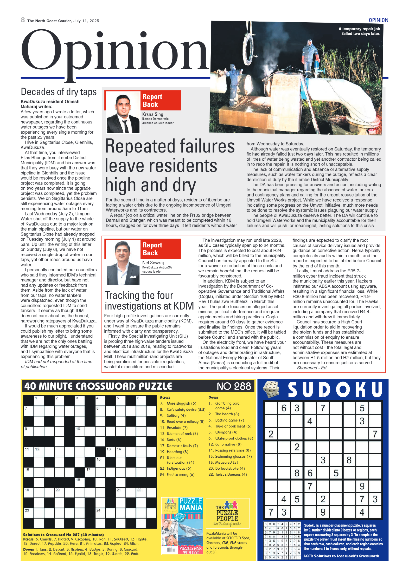 The North Coast Courier – 11 July 2025 page 8