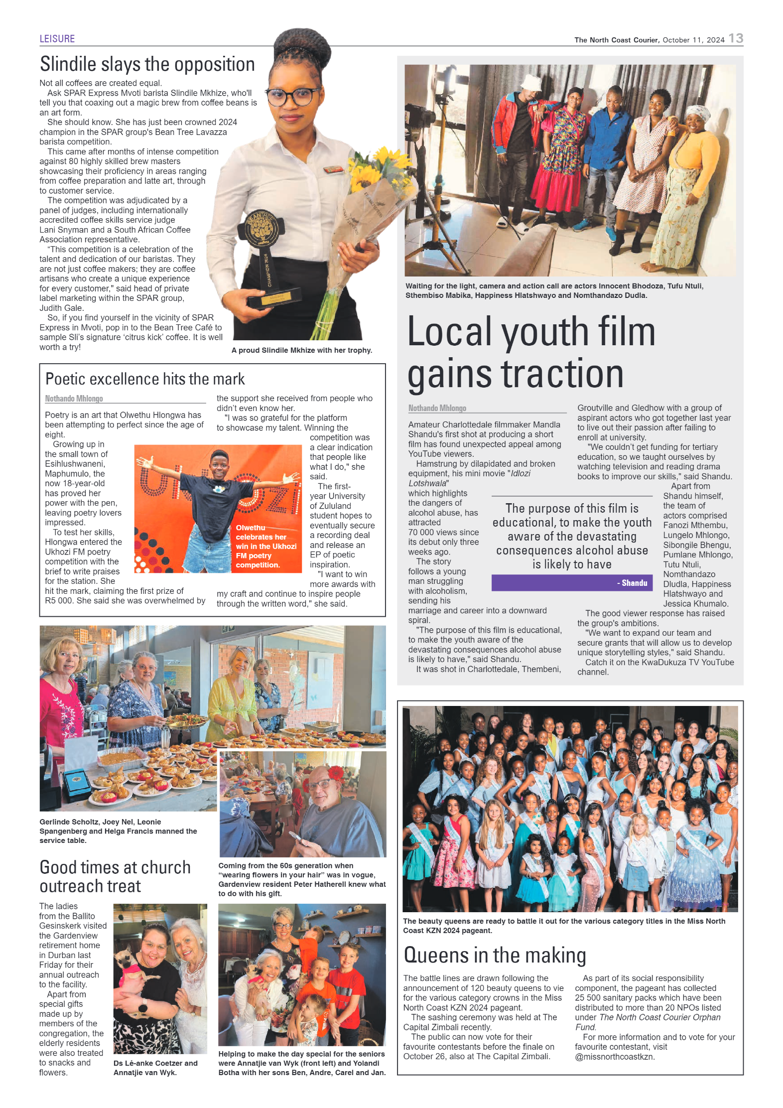 The North Coast Courier – 11 October 2024 page 13