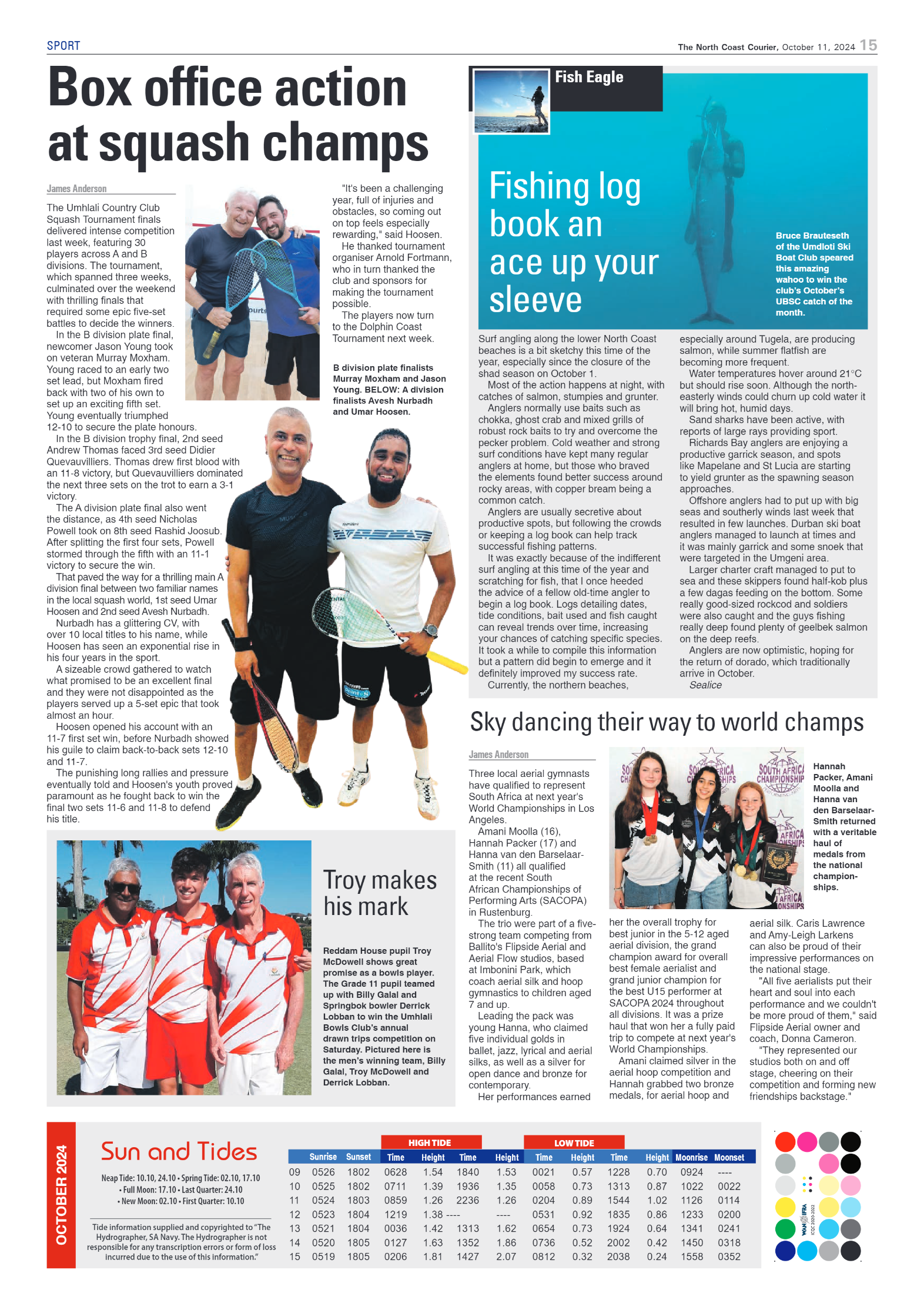 The North Coast Courier – 11 October 2024 page 15