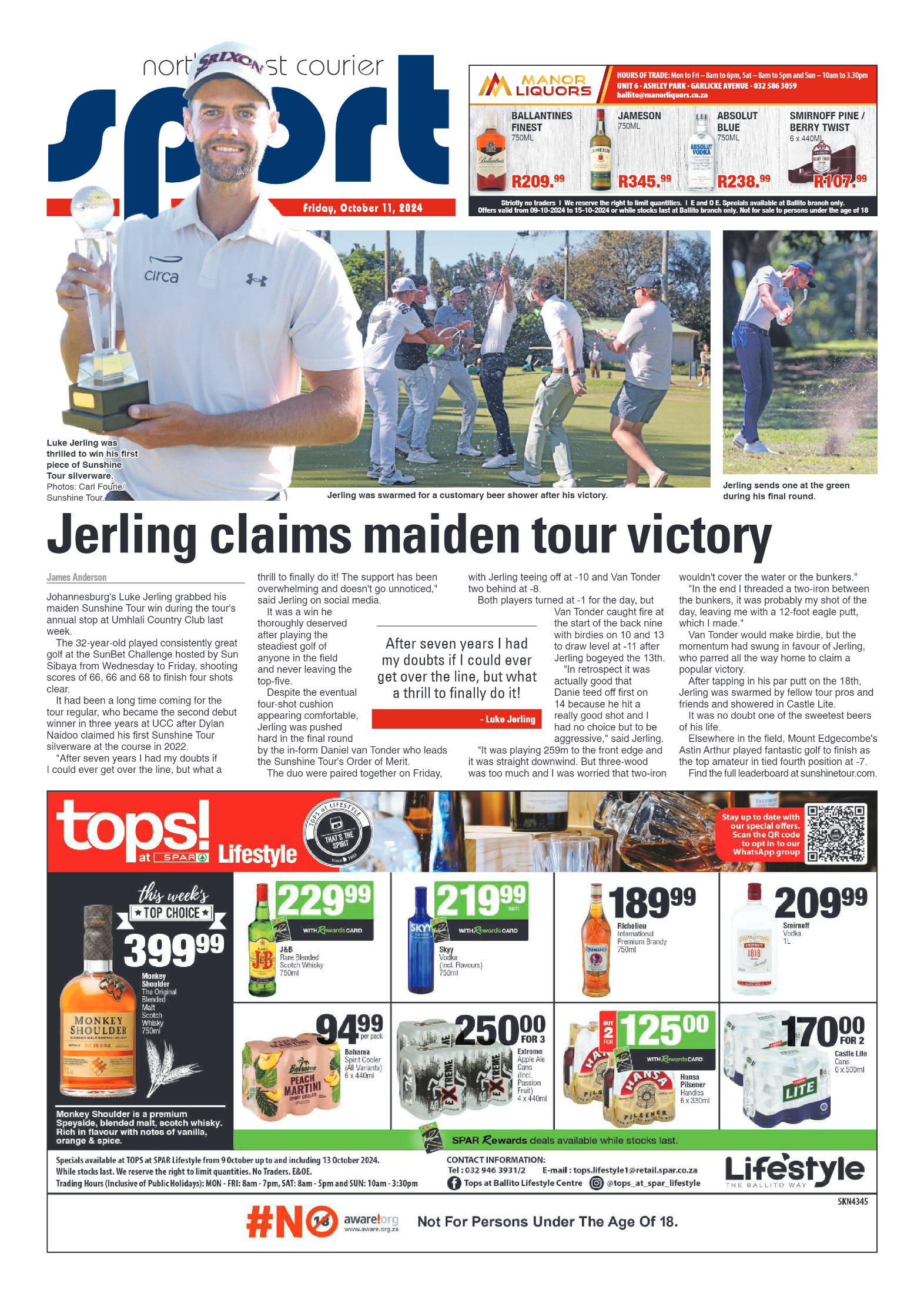 The North Coast Courier – 11 October 2024 page 16