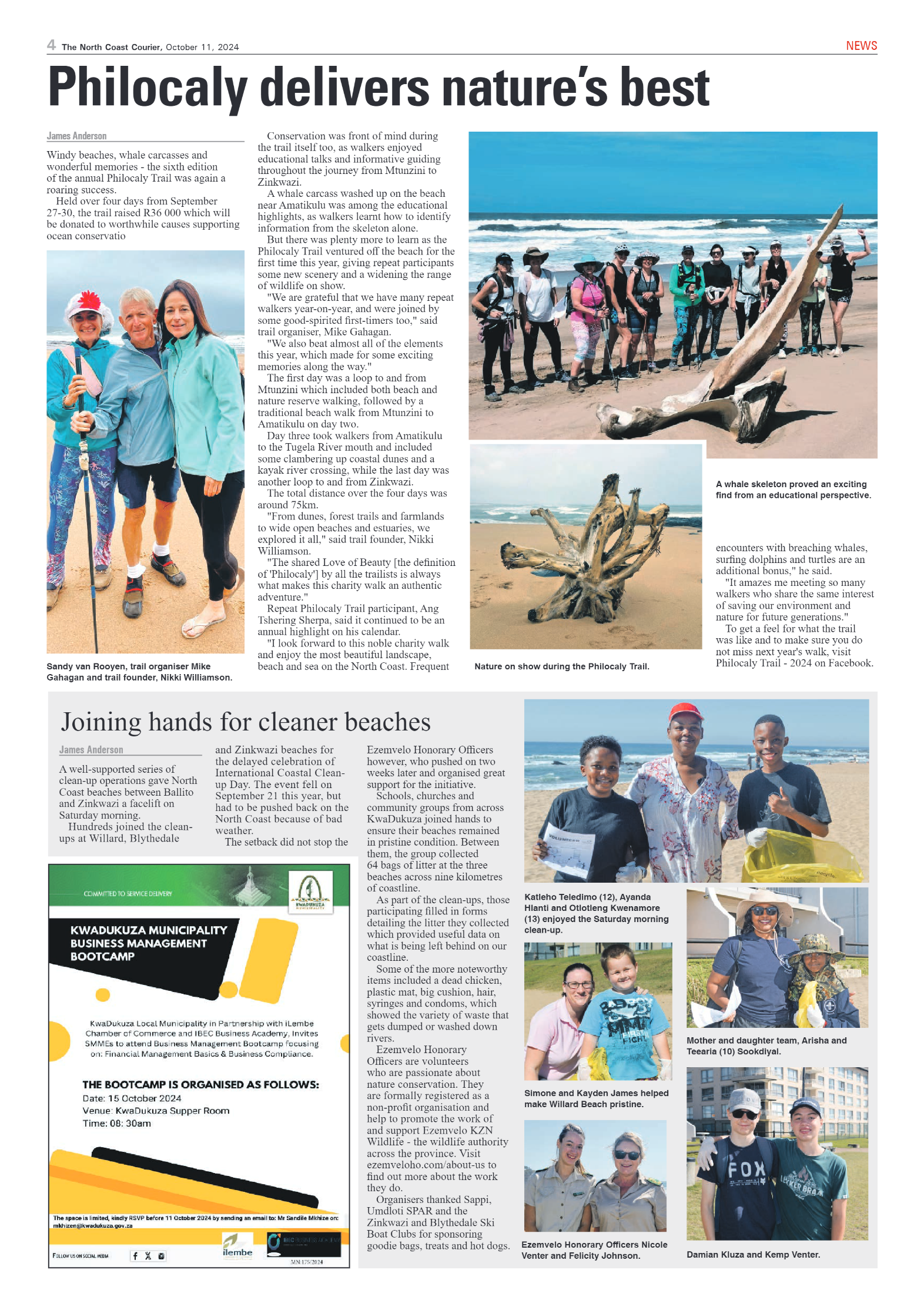 The North Coast Courier – 11 October 2024 page 4