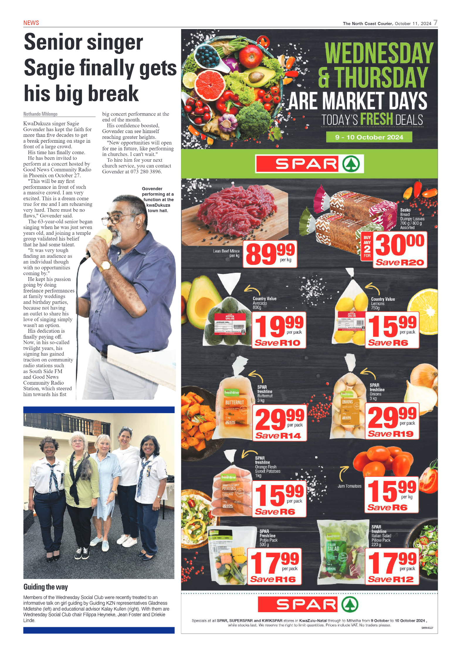 The North Coast Courier – 11 October 2024 page 7