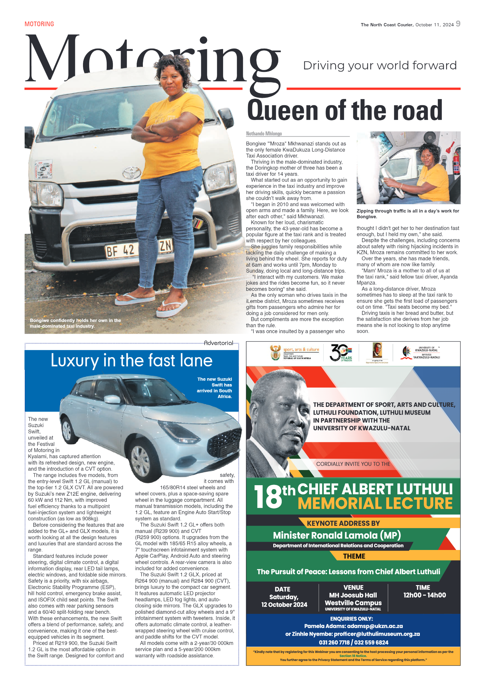 The North Coast Courier – 11 October 2024 page 9
