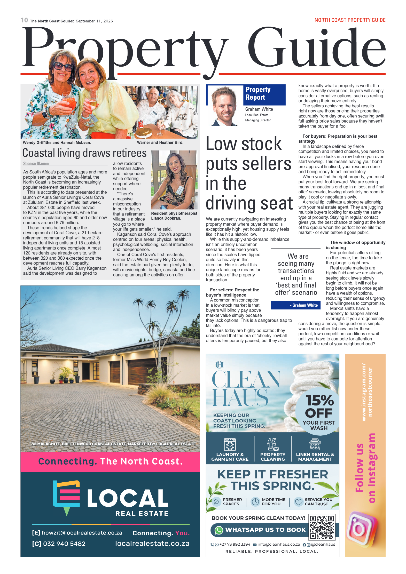 The North Coast Courier – 11 September 2026 page 10