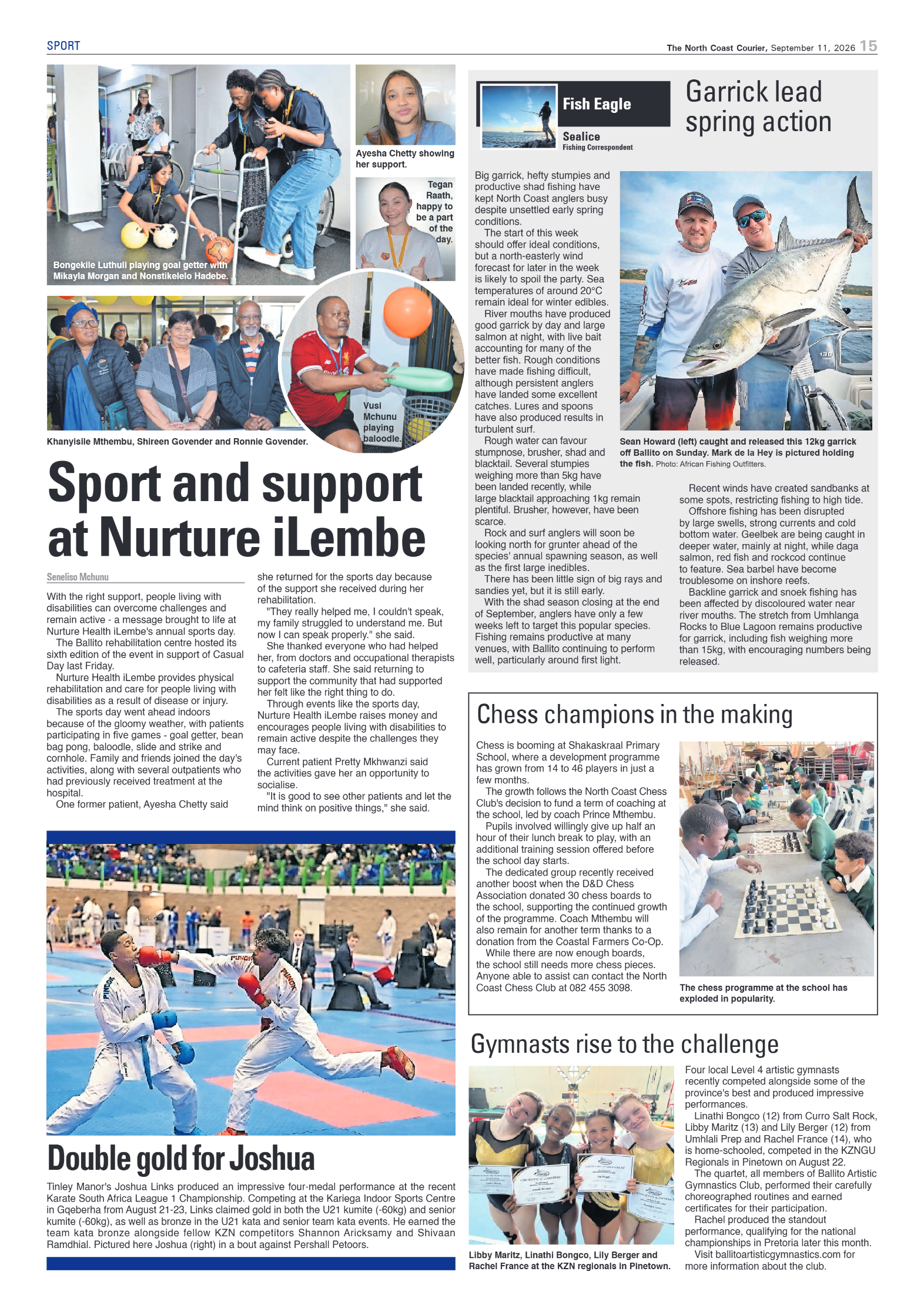 The North Coast Courier – 11 September 2026 page 15