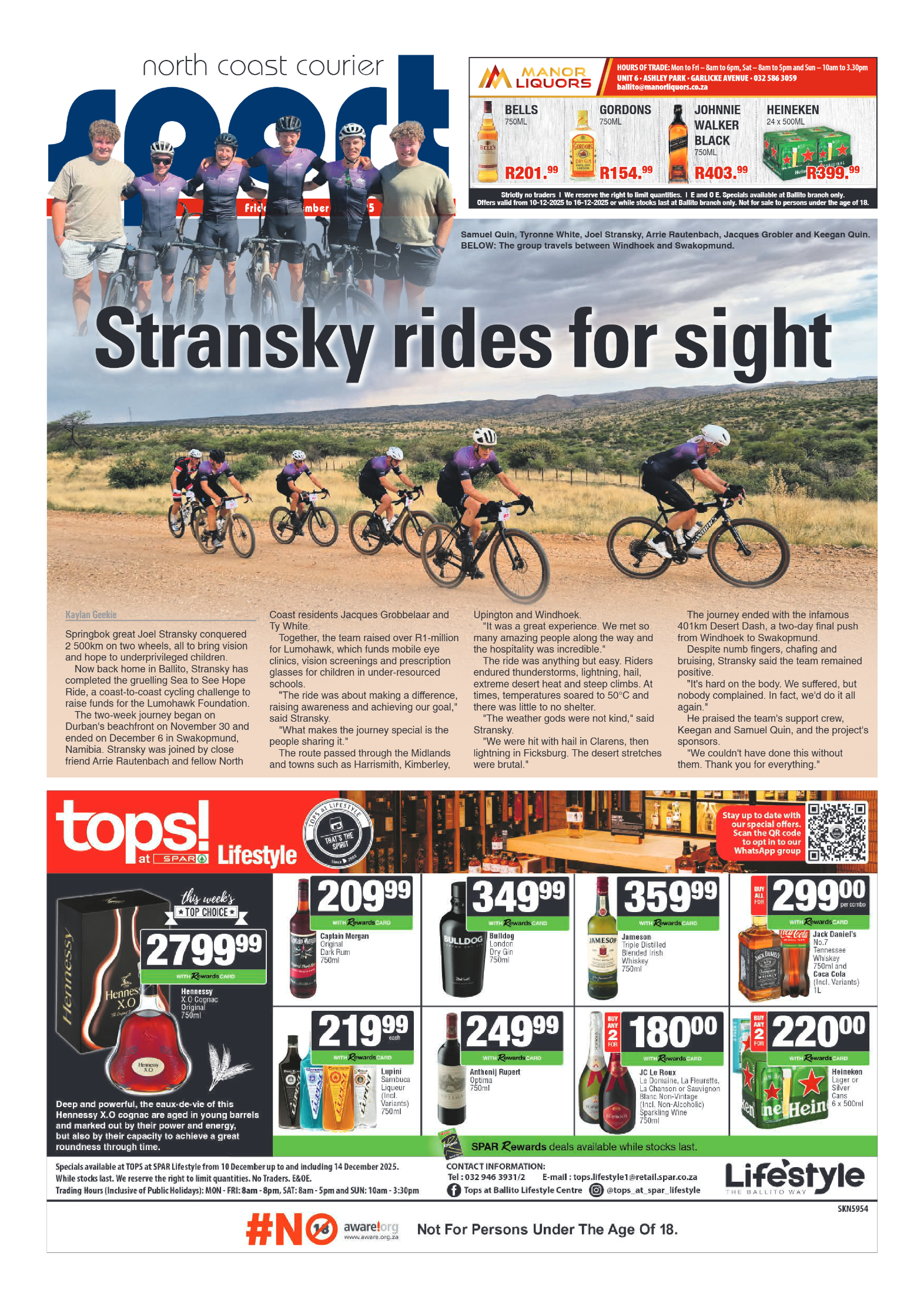 The North Coast Courier – 12 December 2025 page 20