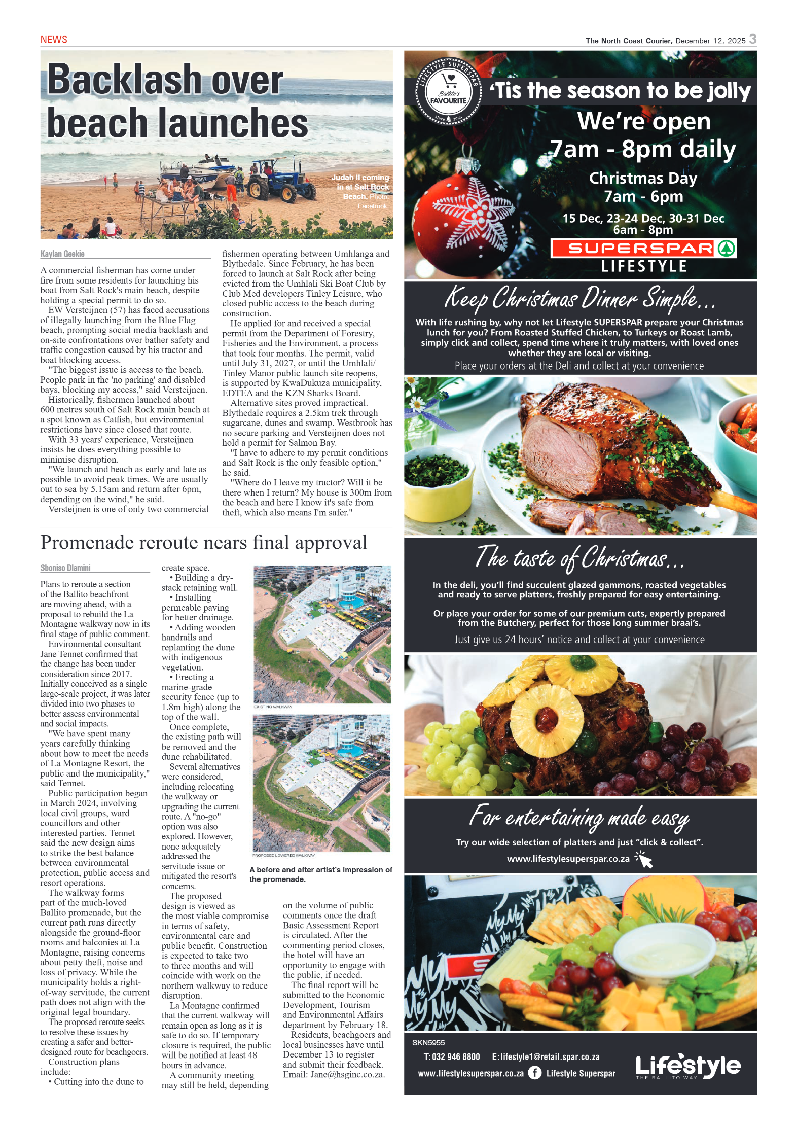 The North Coast Courier – 12 December 2025 page 3