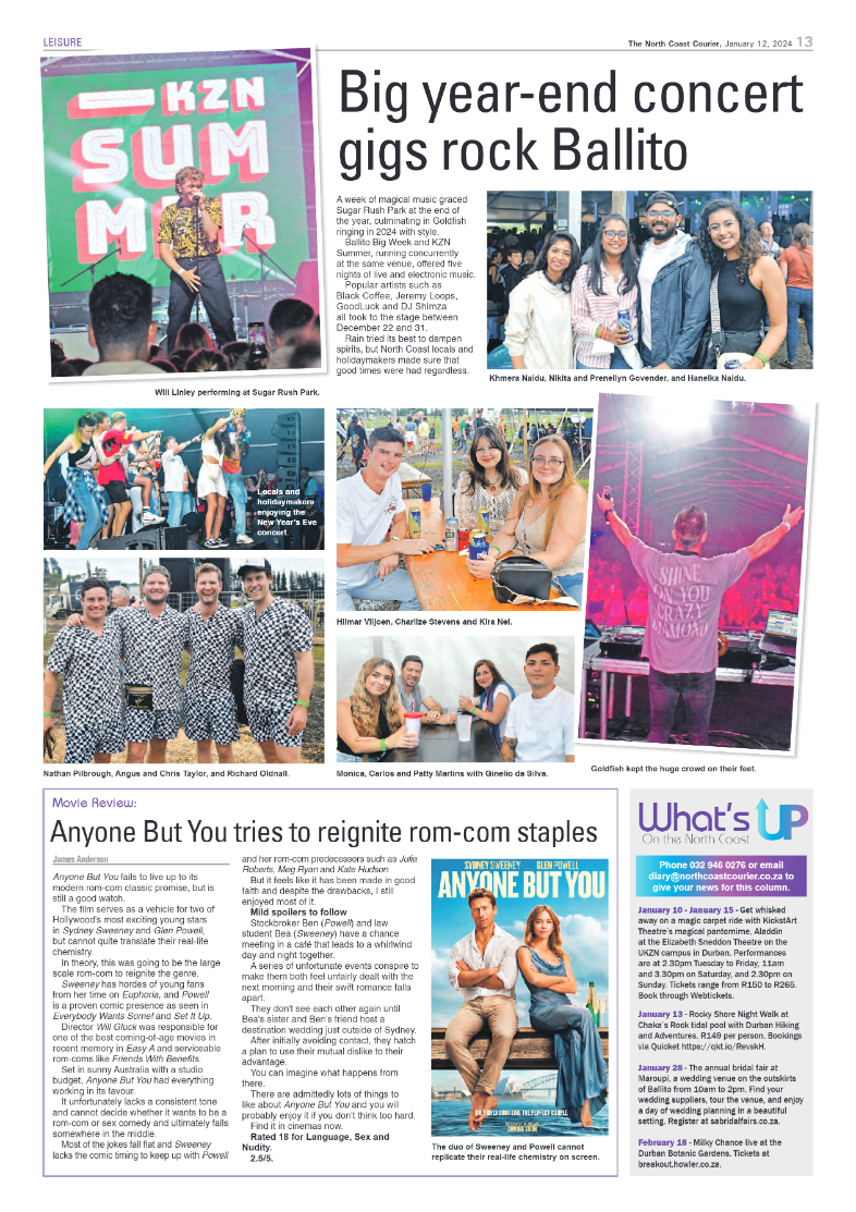 The North Coast Courier 12 January 2024 page 13