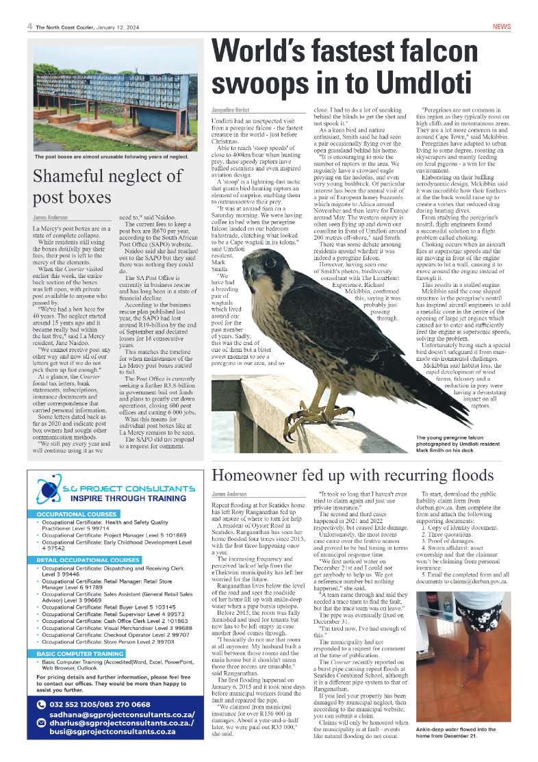 The North Coast Courier 12 January 2024 page 4