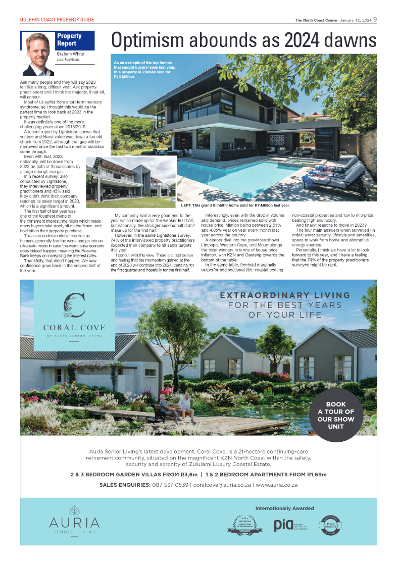 The North Coast Courier 12 January 2024 page 9