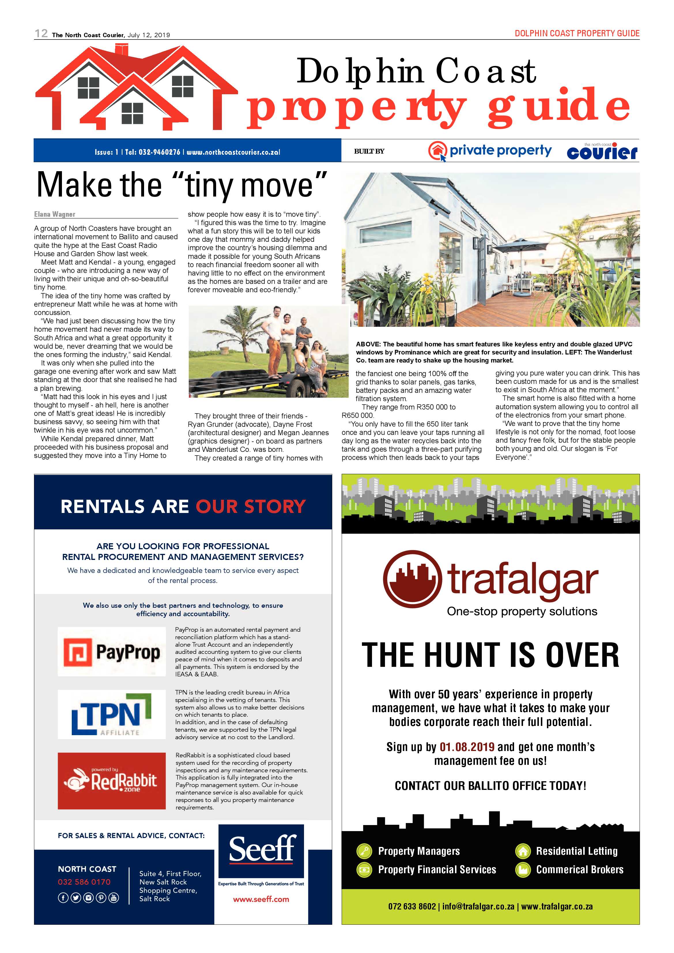 The North Coast Courier 12 July 2019 page 12