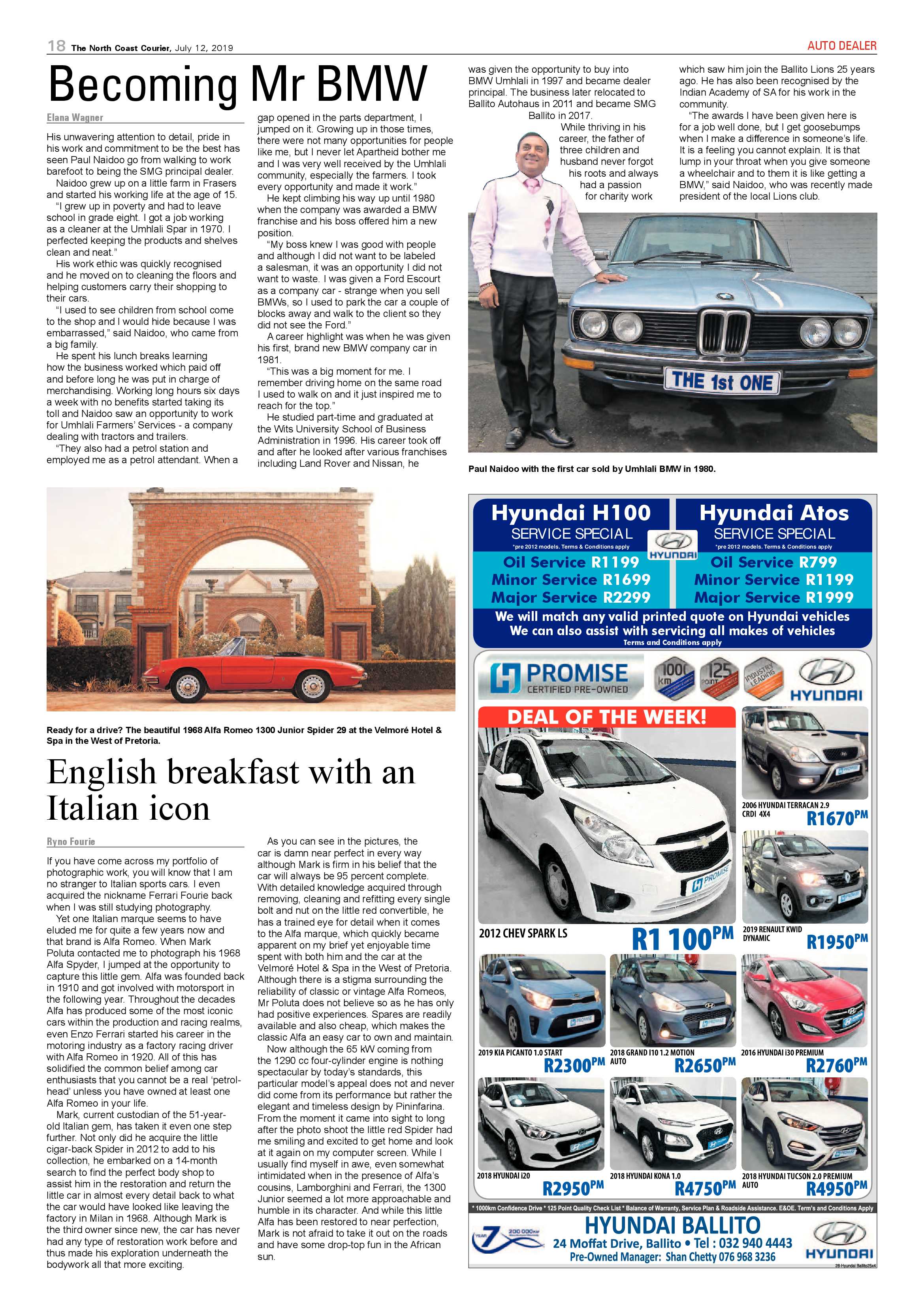 The North Coast Courier 12 July 2019 page 18