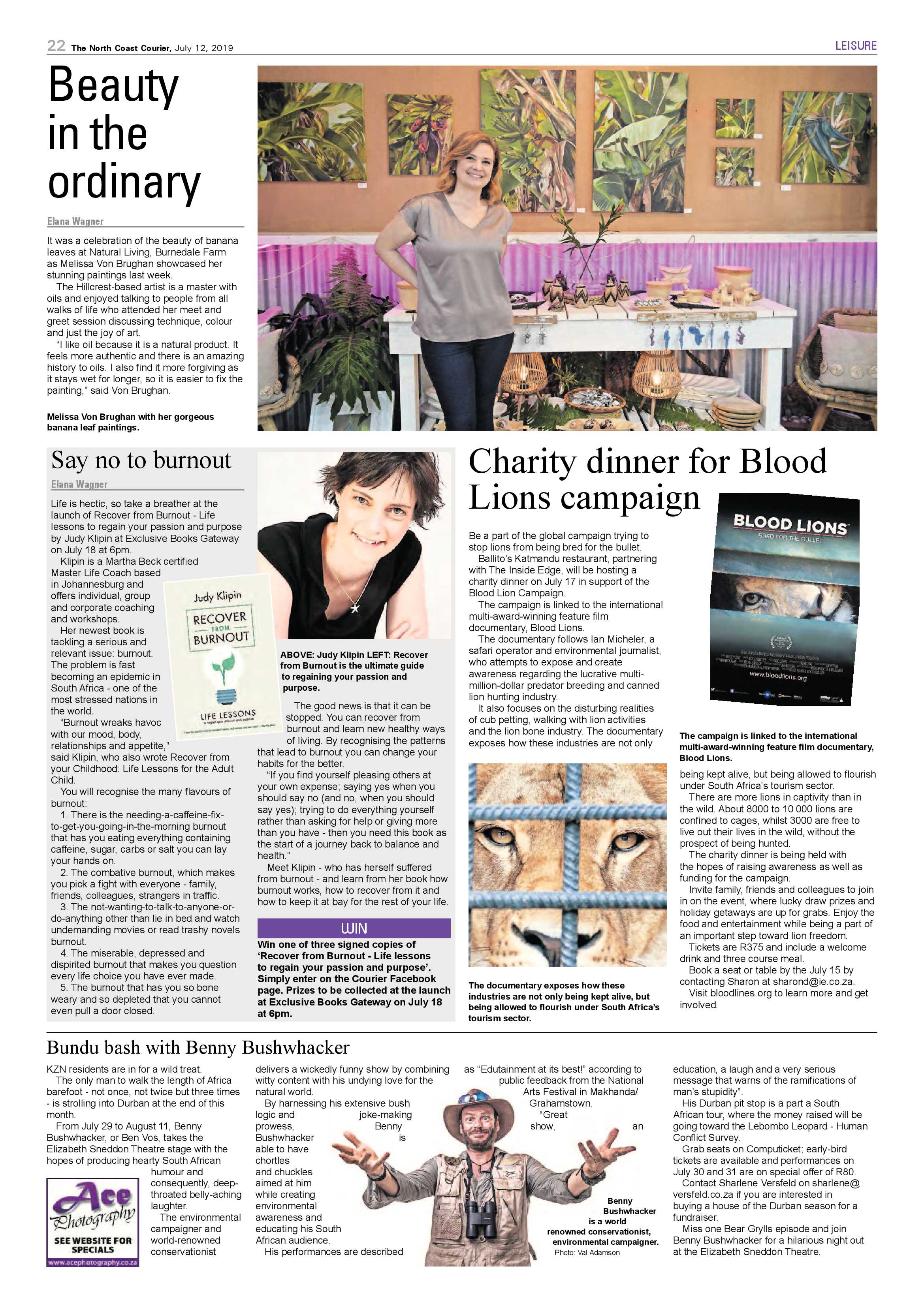 The North Coast Courier 12 July 2019 page 22
