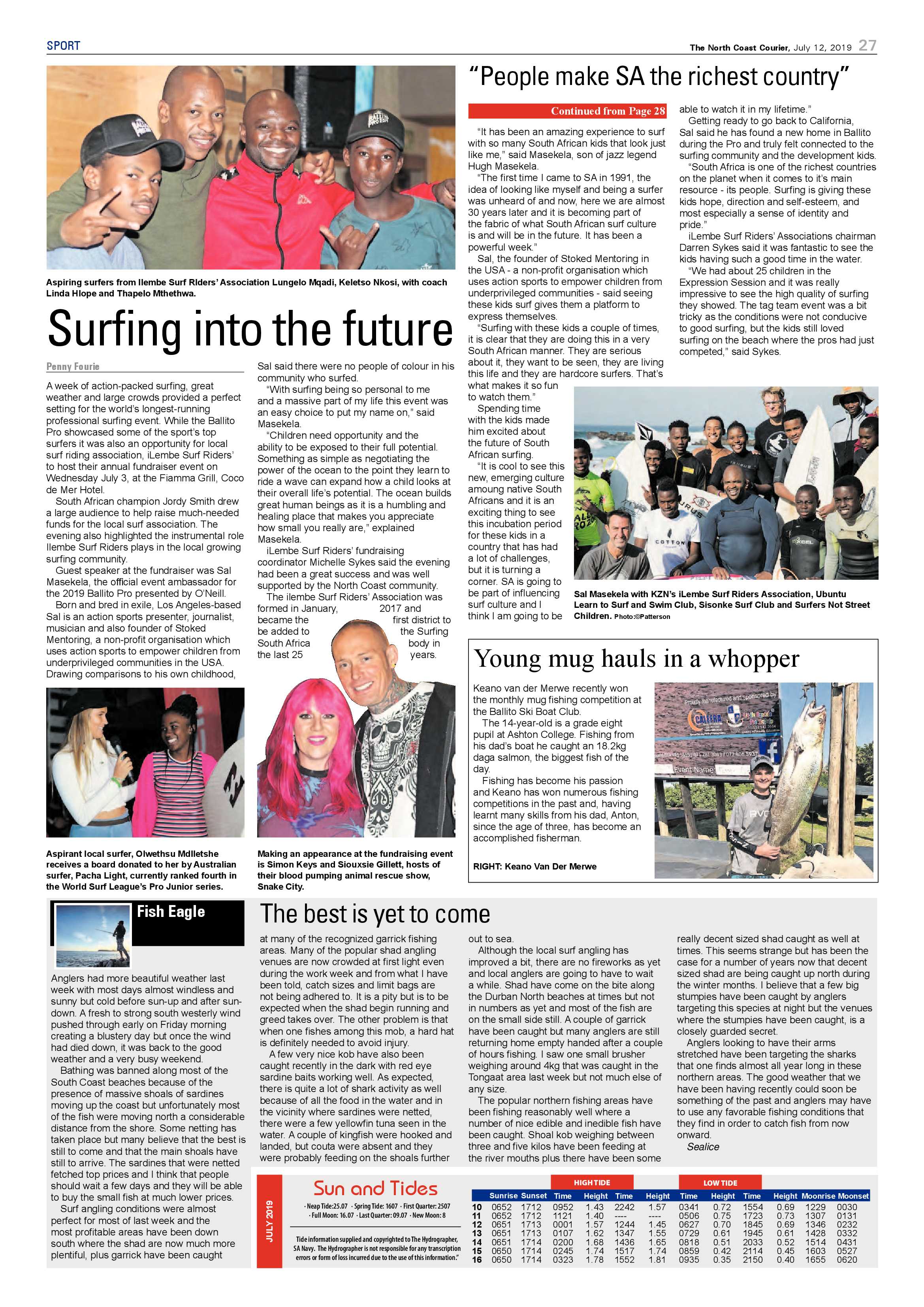 The North Coast Courier 12 July 2019 page 27