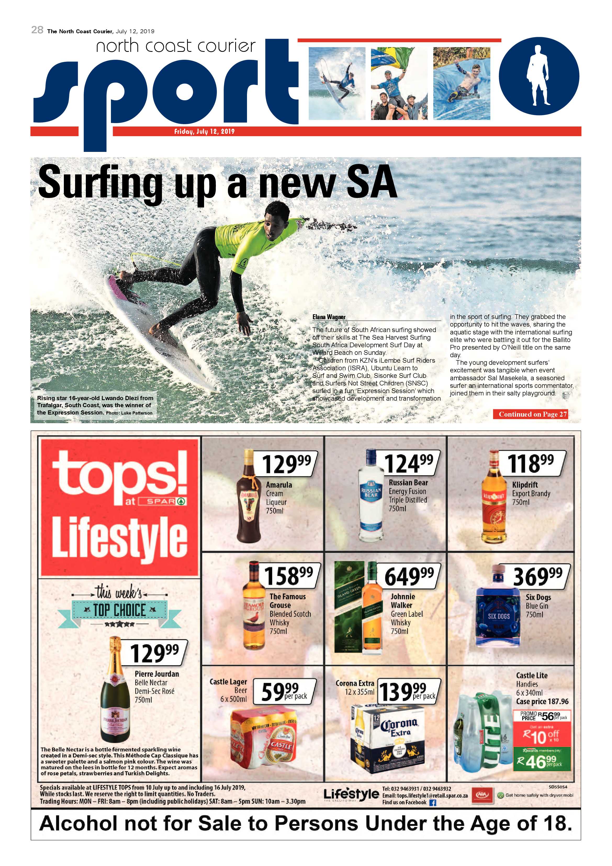 The North Coast Courier 12 July 2019 page 28