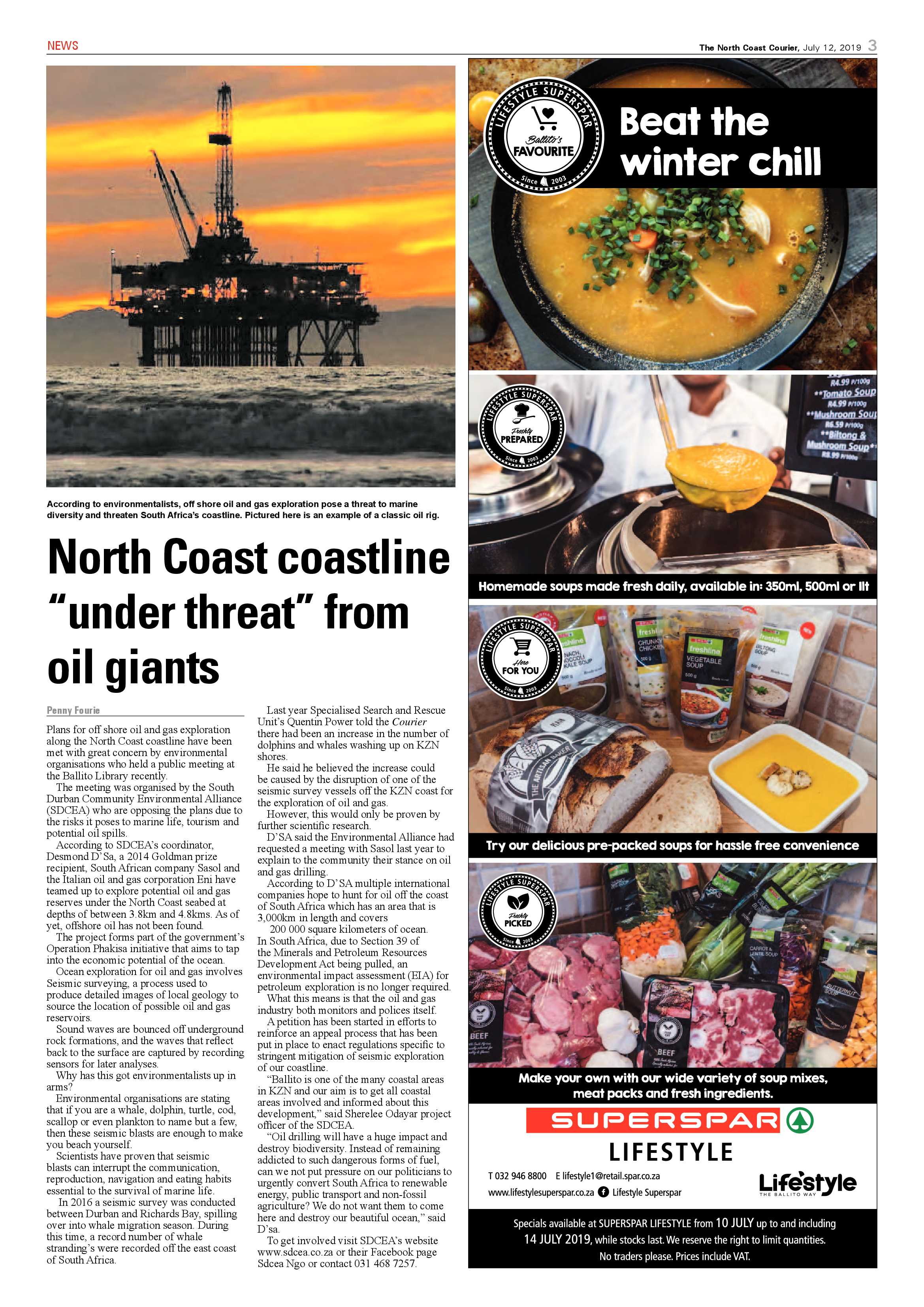 The North Coast Courier 12 July 2019 page 3